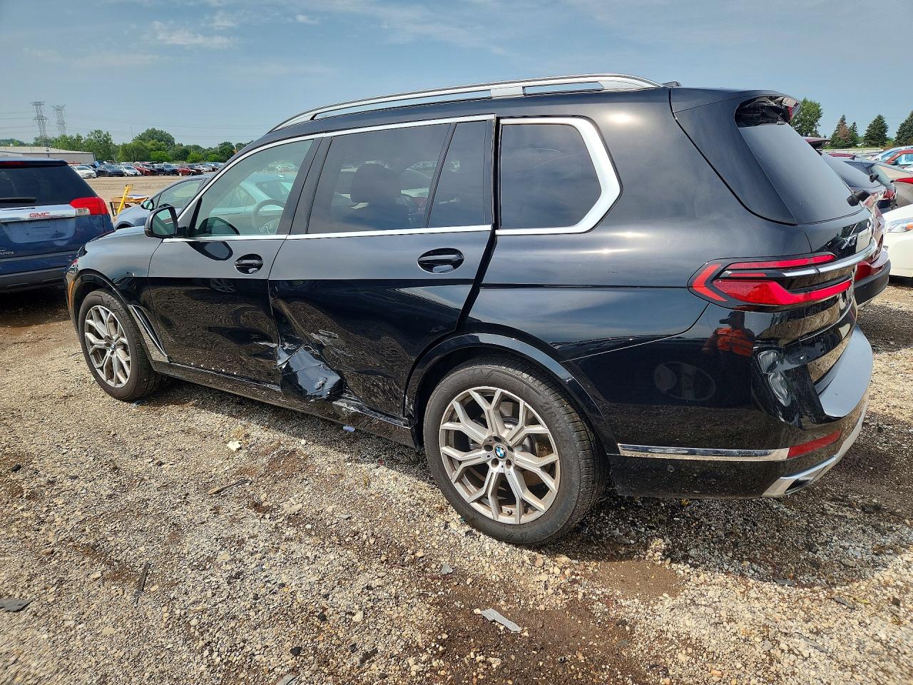 2025 Bmw X7 Xdrive40i Black vin: 5UX23EM03S9Z99752