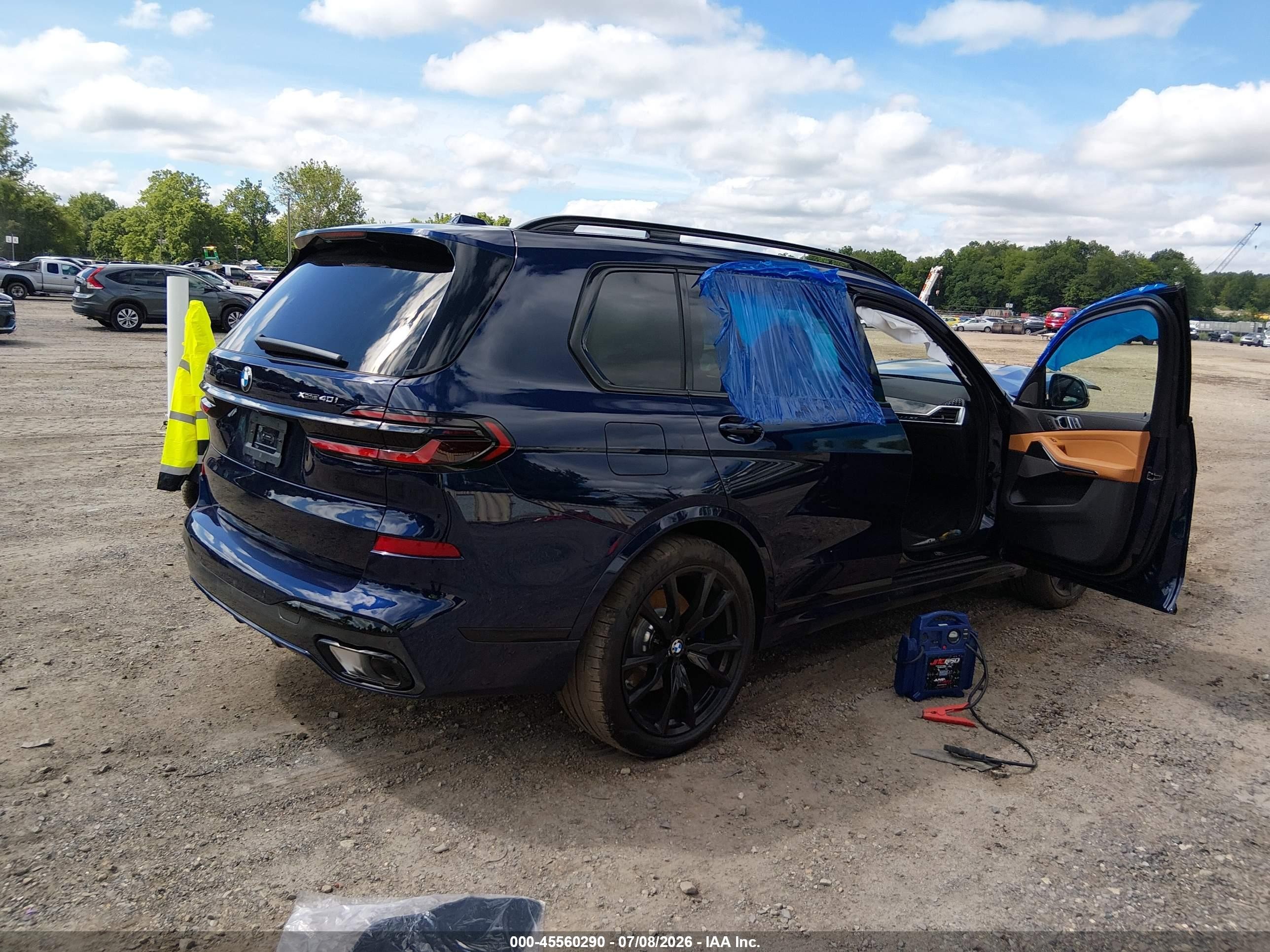 2026 Bmw X7 Xdrive40i Blue vin: 5UX23EM04T9354027