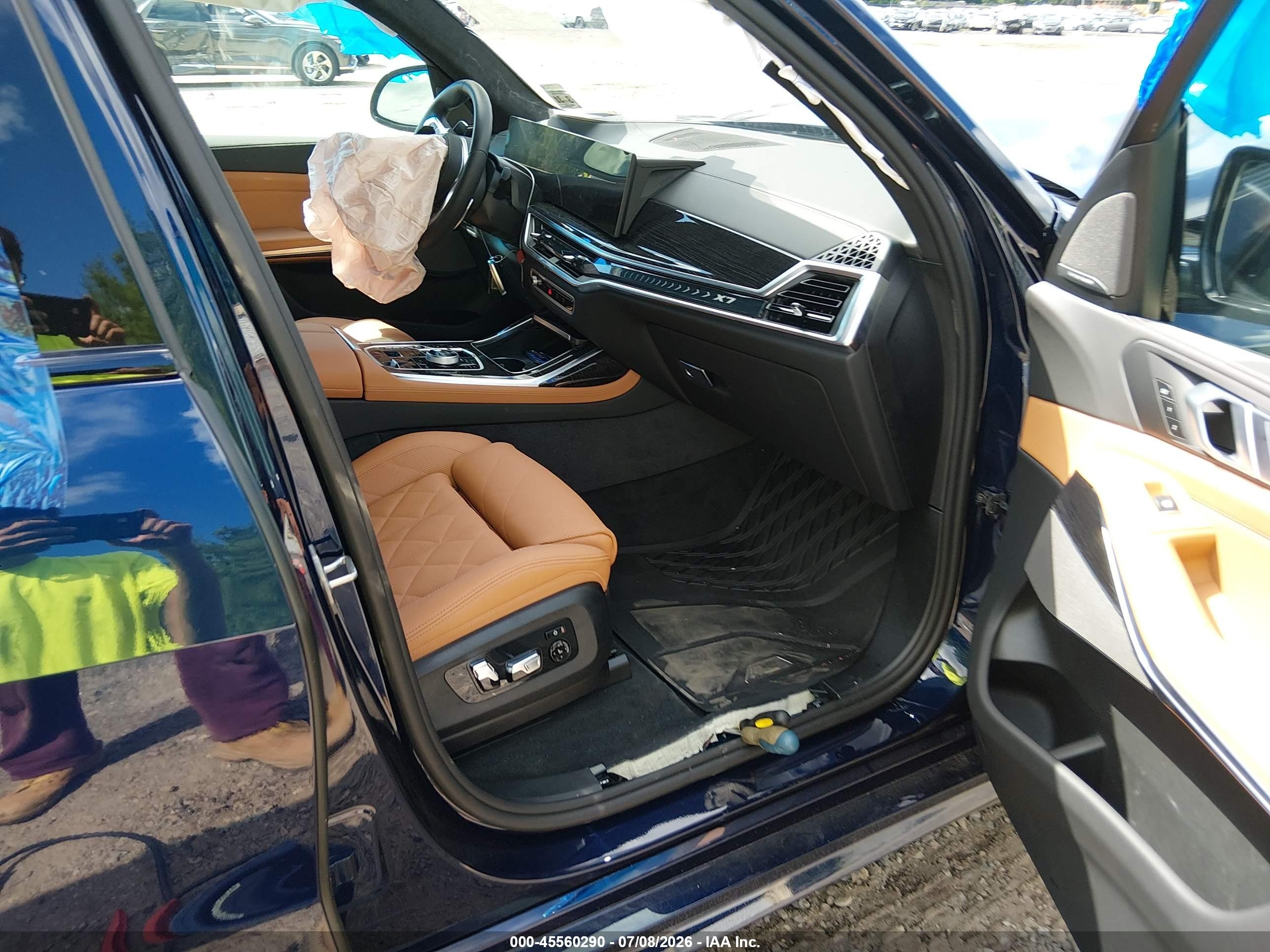 2026 Bmw X7 Xdrive40i Blue vin: 5UX23EM04T9354027