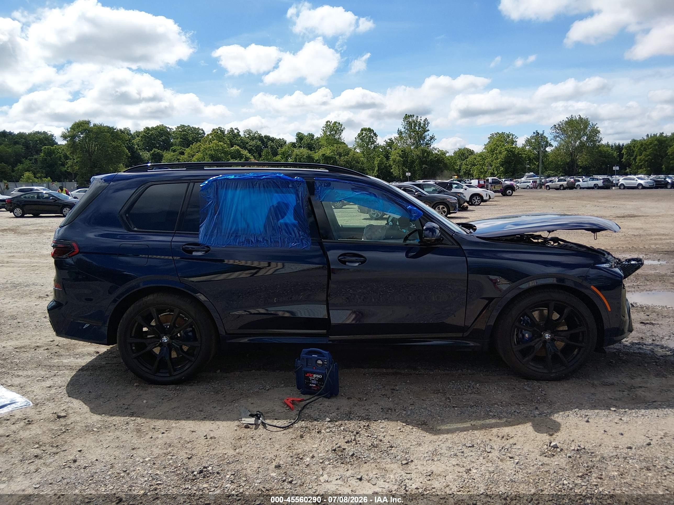 2026 Bmw X7 Xdrive40i Blue vin: 5UX23EM04T9354027