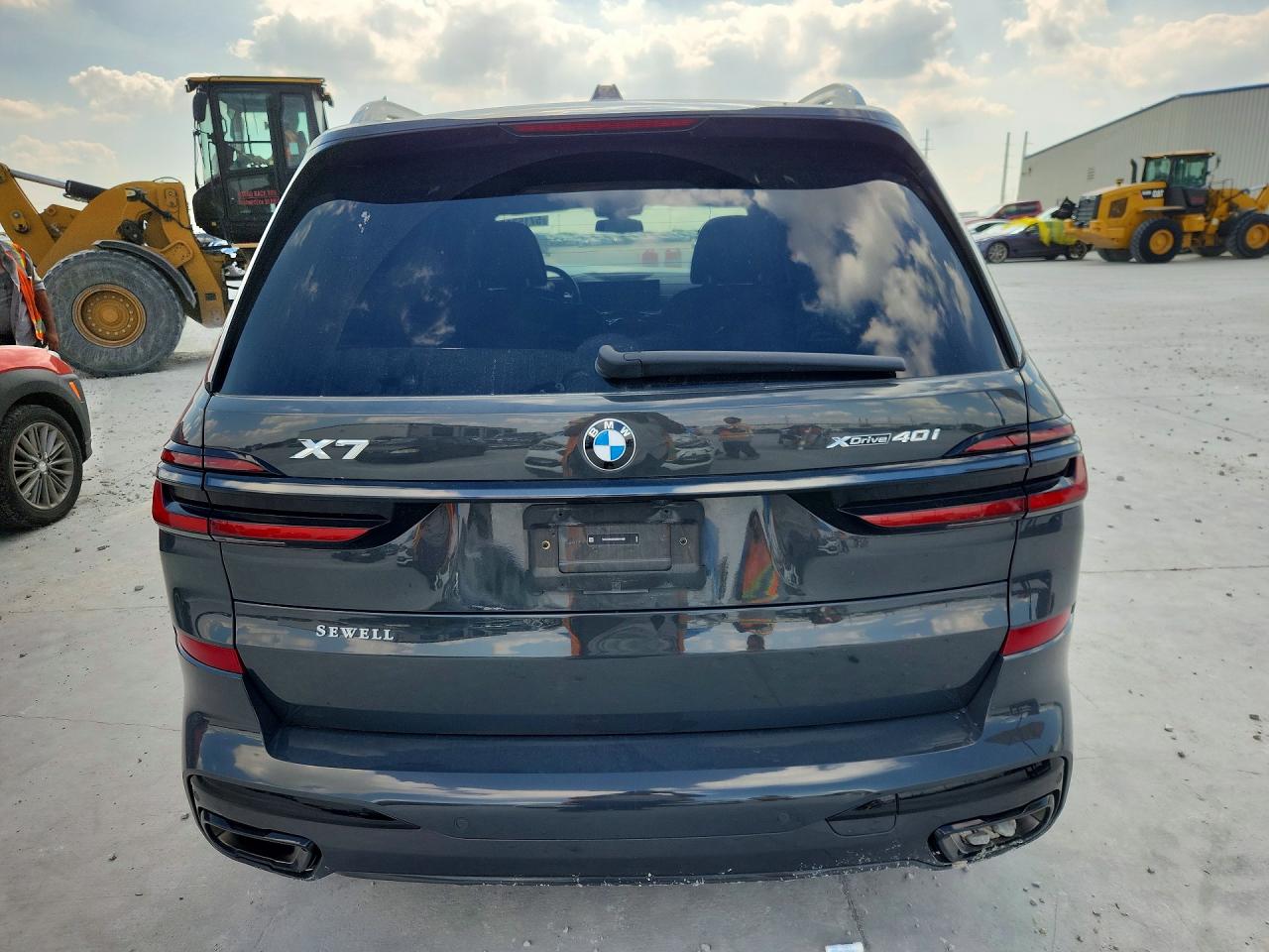 2025 Bmw X7 Xdrive40i Gray vin: 5UX23EM05S9W41486