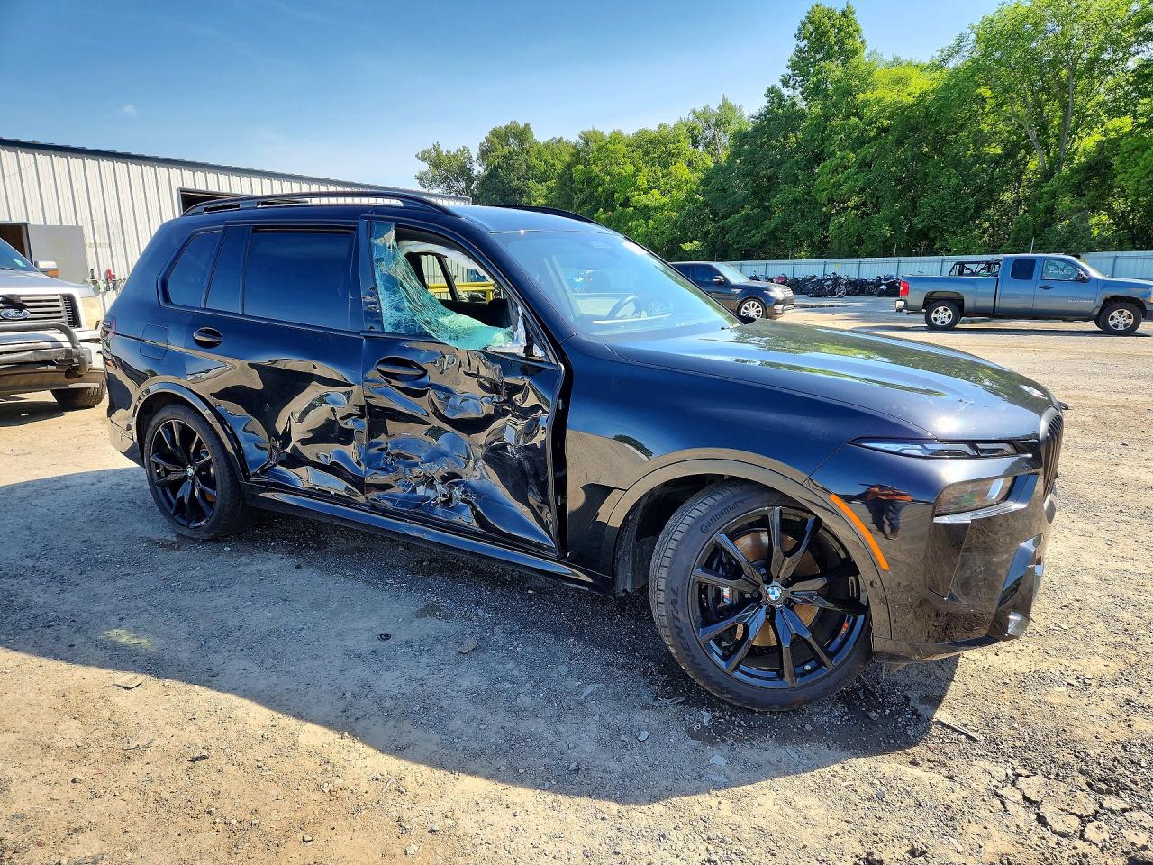 2025 Bmw X7 Xdrive40i Черный vin: 5UX23EM05S9Z22669