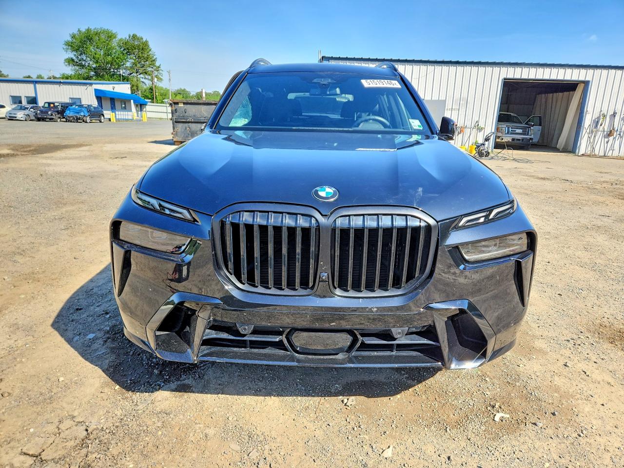 2025 Bmw X7 Xdrive40i Черный vin: 5UX23EM05S9Z22669