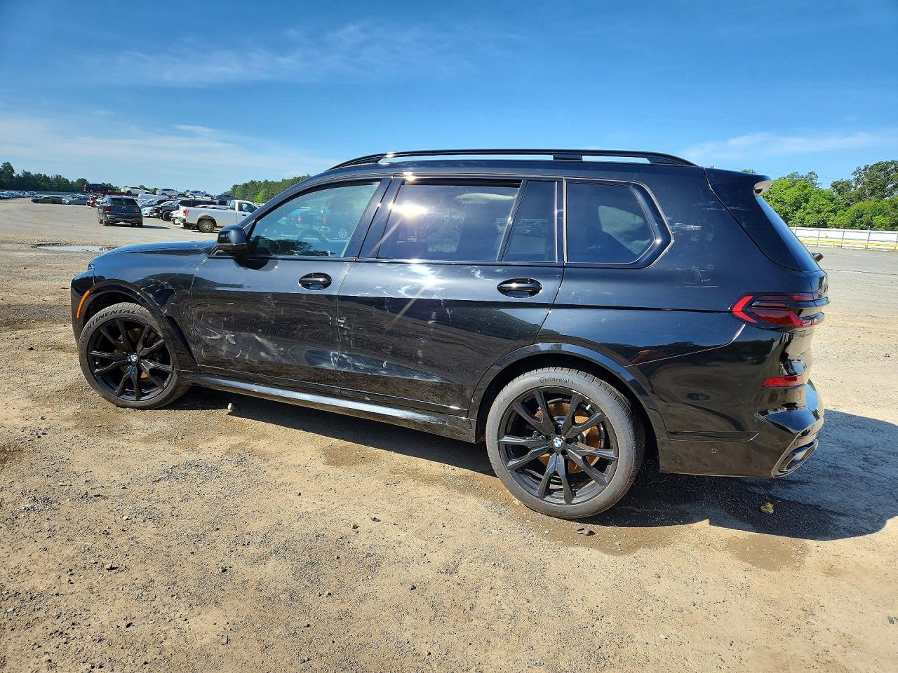 2025 Bmw X7 Xdrive40i Черный vin: 5UX23EM05S9Z22669