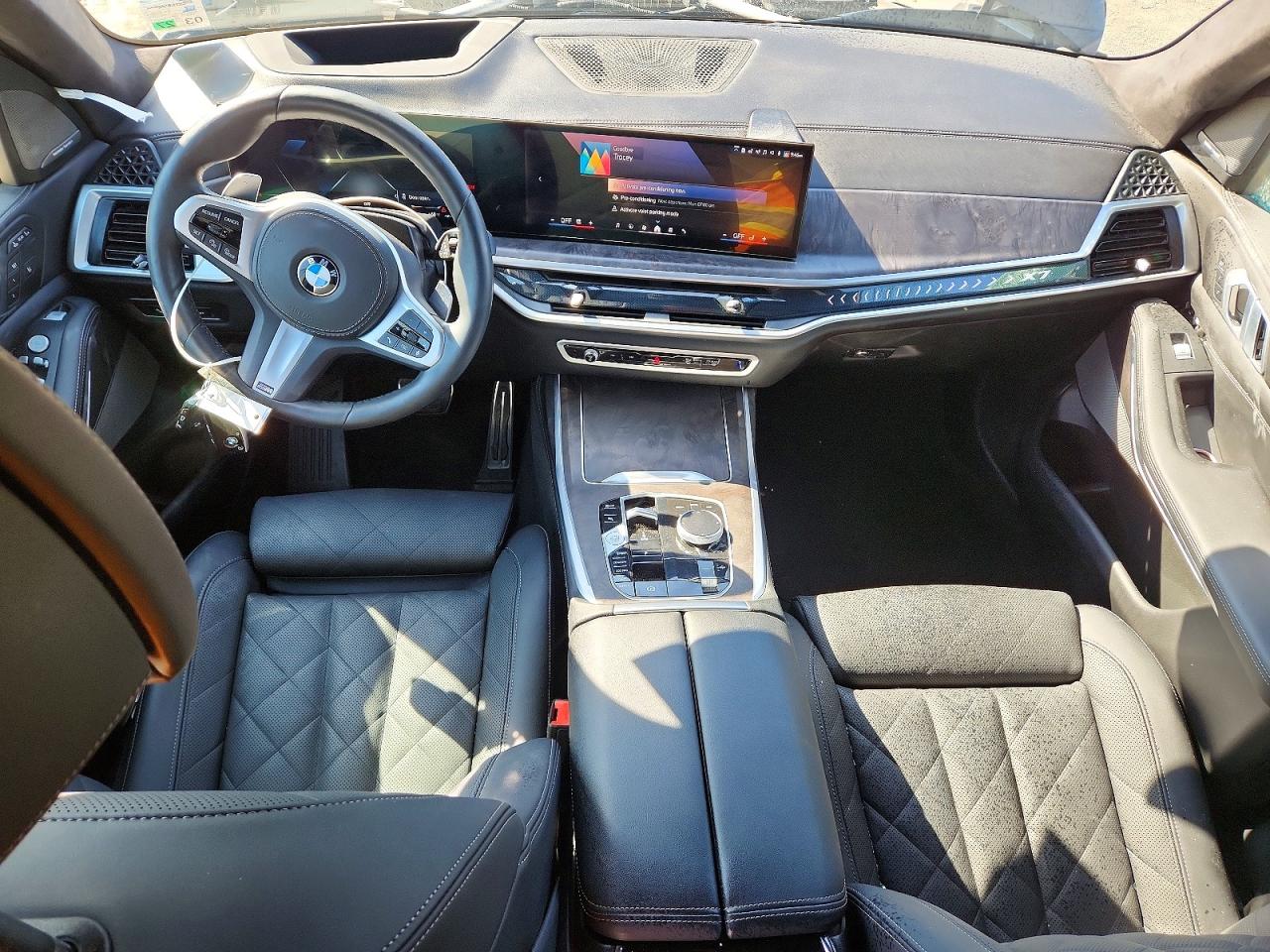2025 Bmw X7 Xdrive40i Черный vin: 5UX23EM05S9Z22669