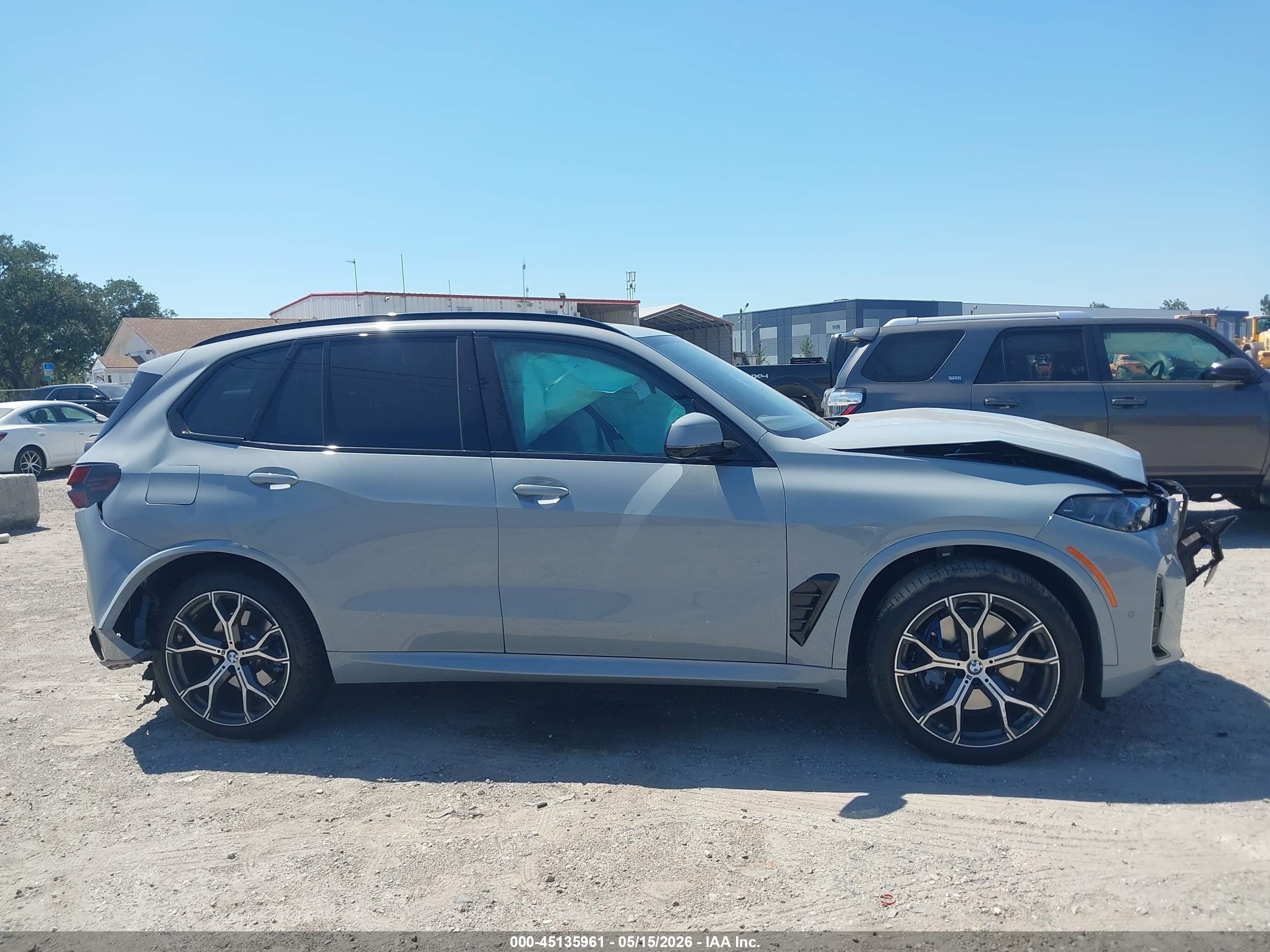 2026 Bmw X5 Xdrive40i Серый vin: 5UX23EU00T9094984
