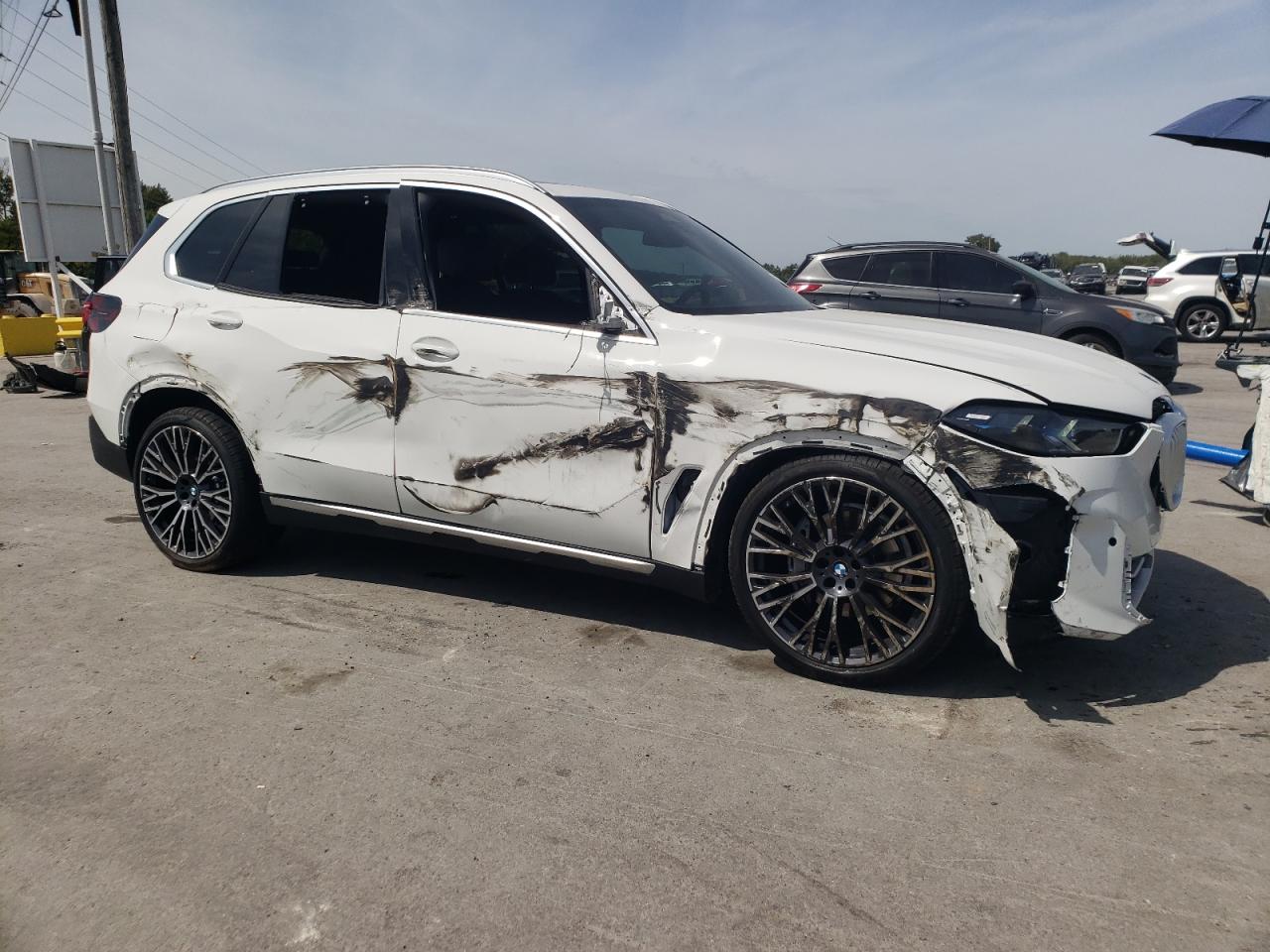 2025 Bmw X5 Xdrive40i White vin: 5UX23EU05S9008440