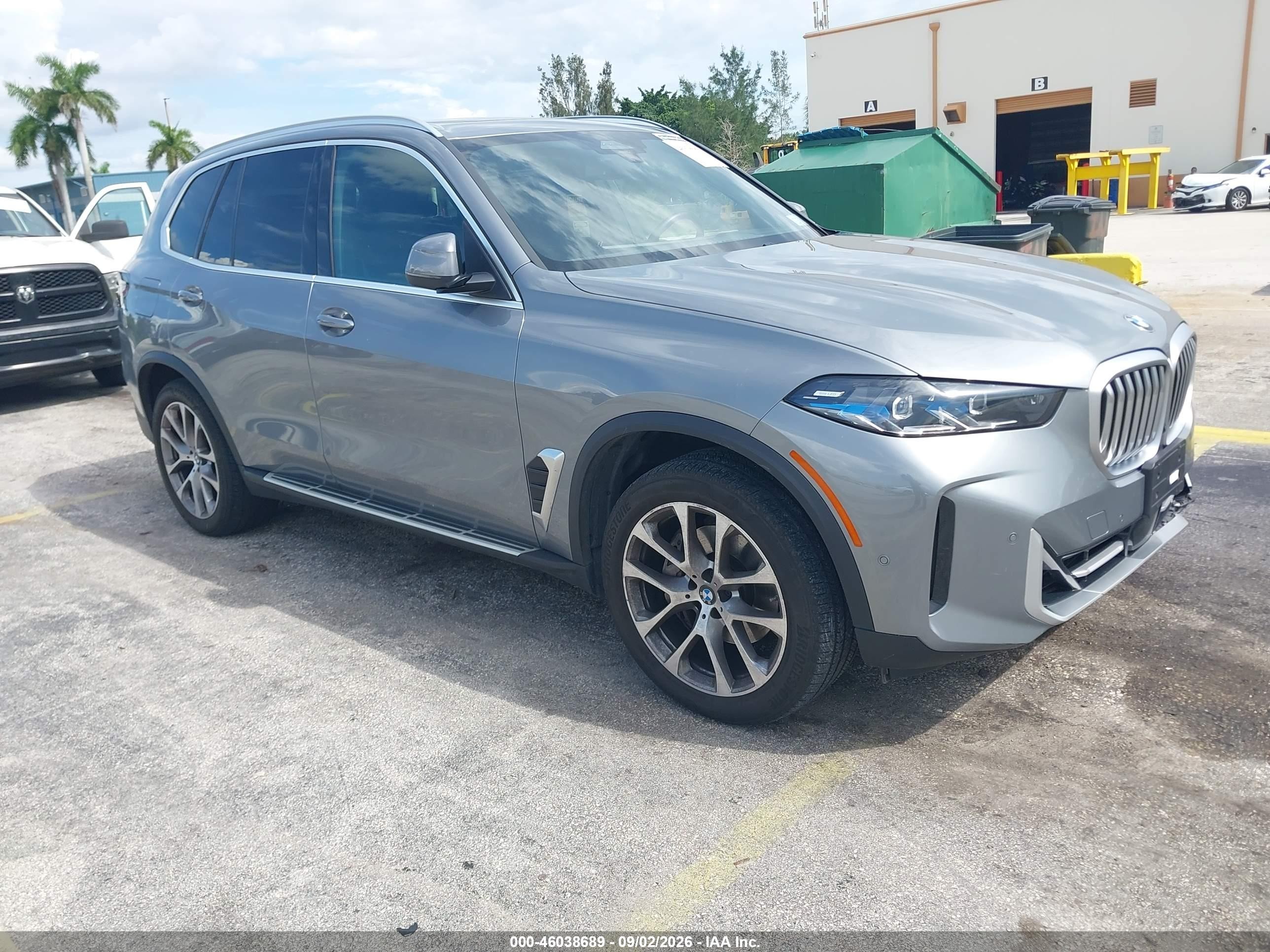 2026 Bmw X5 Xdrive40i Gray vin: 5UX23EU09T9107988