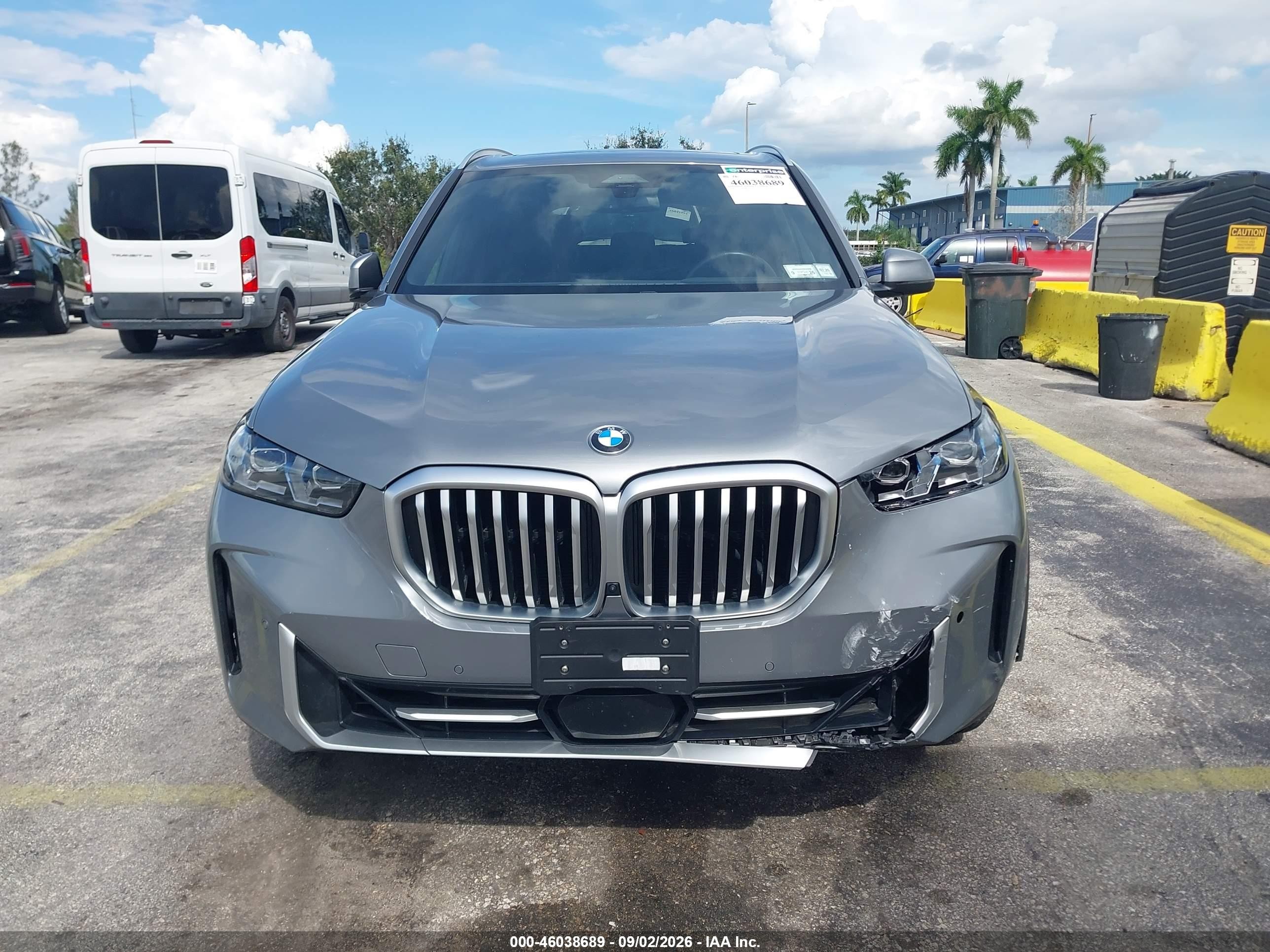 2026 Bmw X5 Xdrive40i Gray vin: 5UX23EU09T9107988
