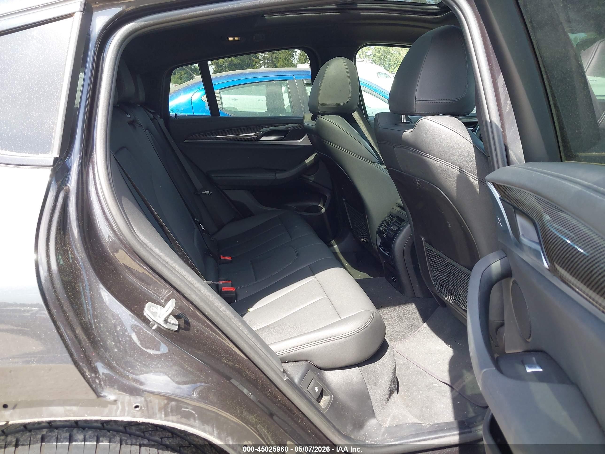 2020 Bmw X4 Xdrive30i Black vin: 5UX2V1C01LLE67587
