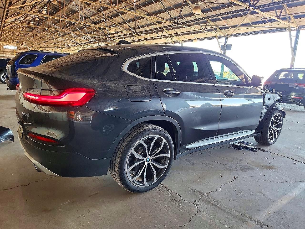 2020 Bmw X4 Xdrive30i Charcoal vin: 5UX2V1C03L9B74125