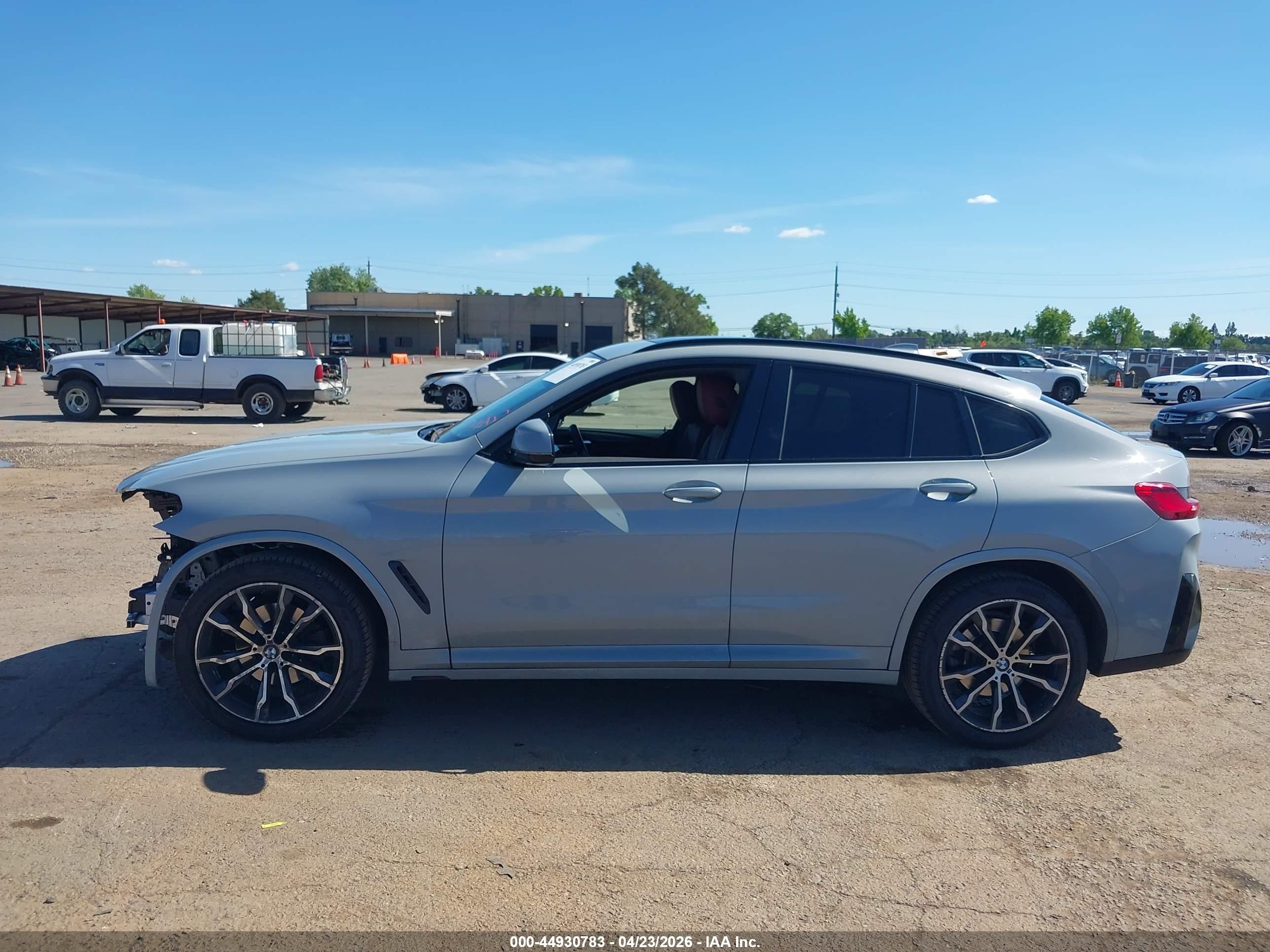 2022 Bmw X4 Xdrive30i Blue vin: 5UX33DT08N9K53687