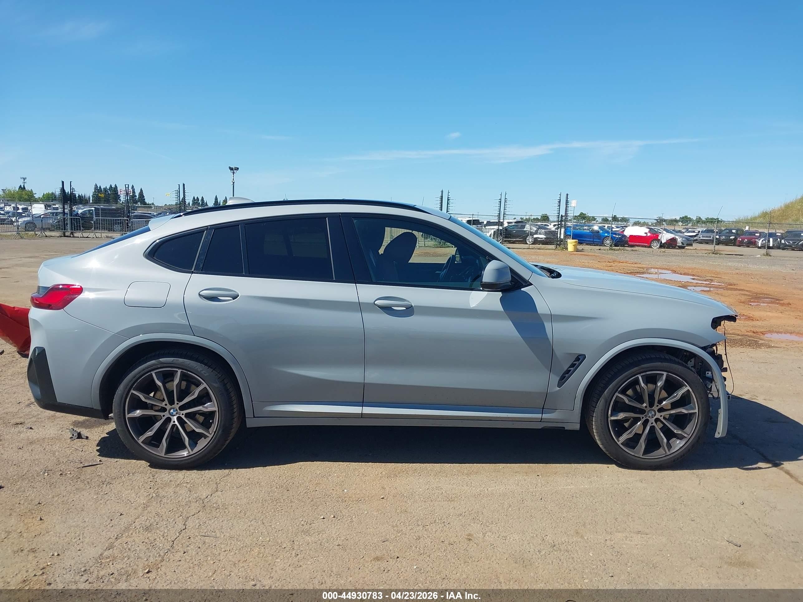 2022 Bmw X4 Xdrive30i Blue vin: 5UX33DT08N9K53687