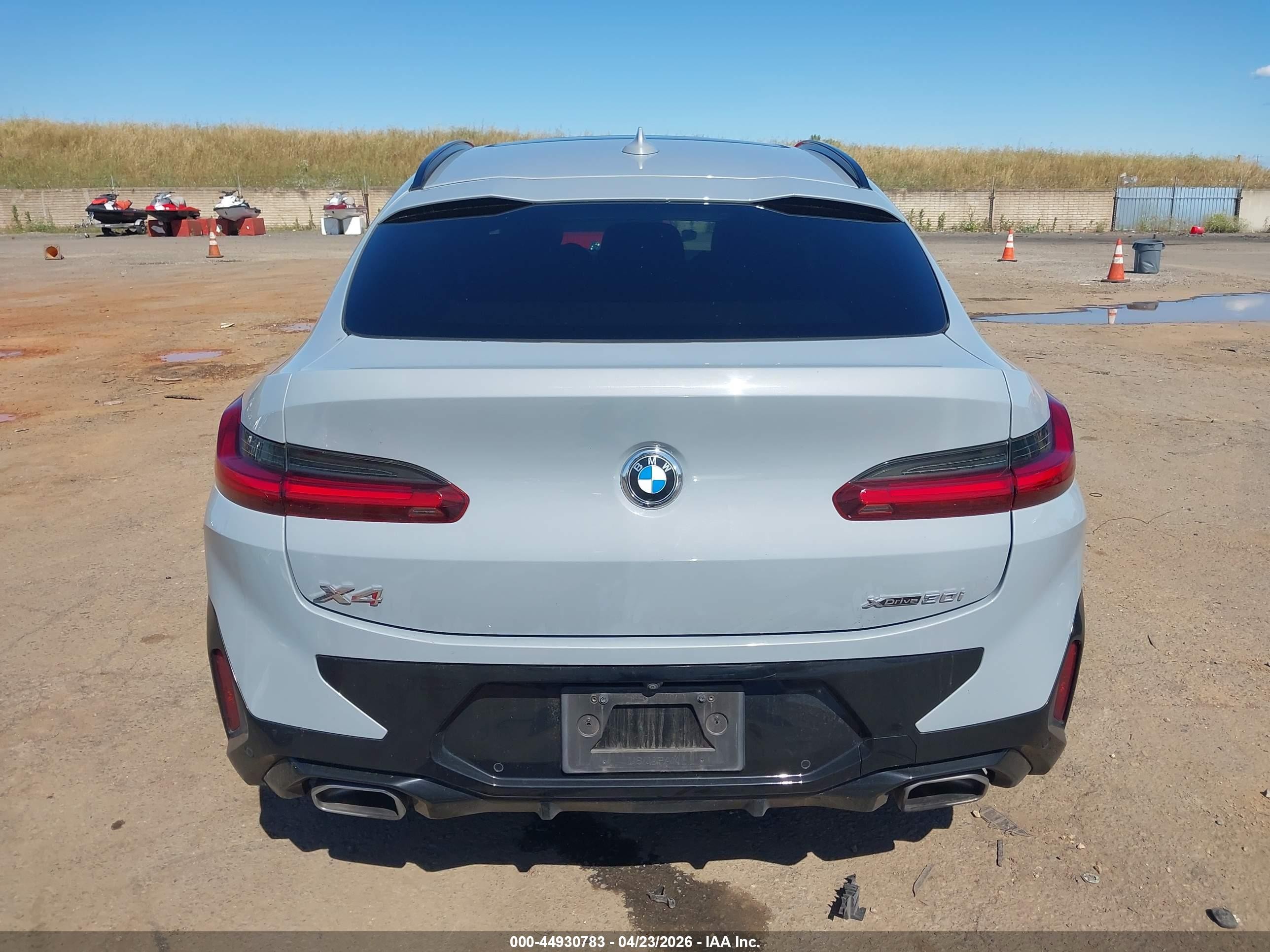 2022 Bmw X4 Xdrive30i Blue vin: 5UX33DT08N9K53687