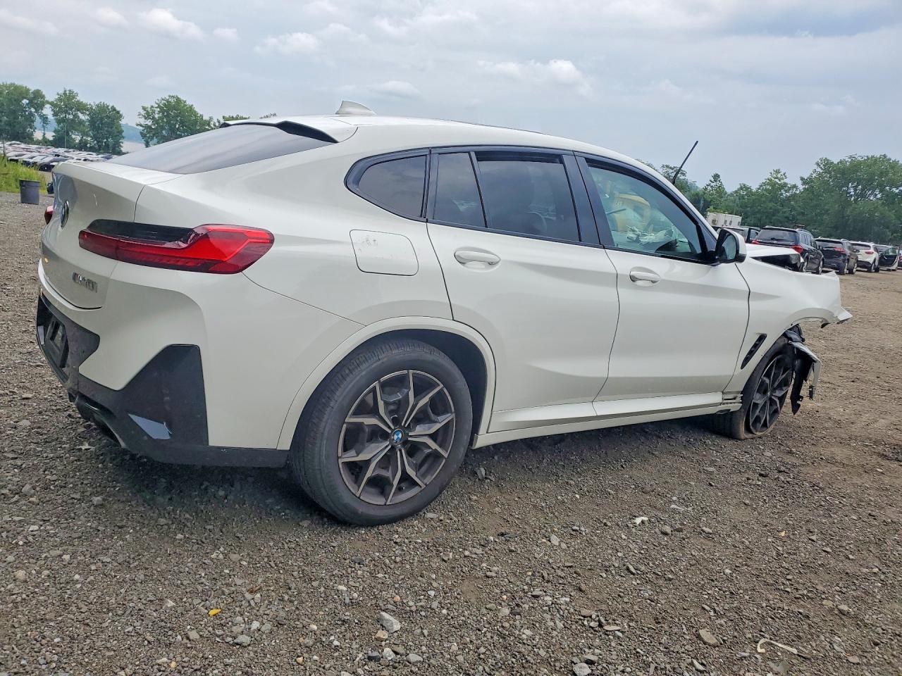 2023 Bmw X4 Xdrive30i White vin: 5UX33DT09P9N64614