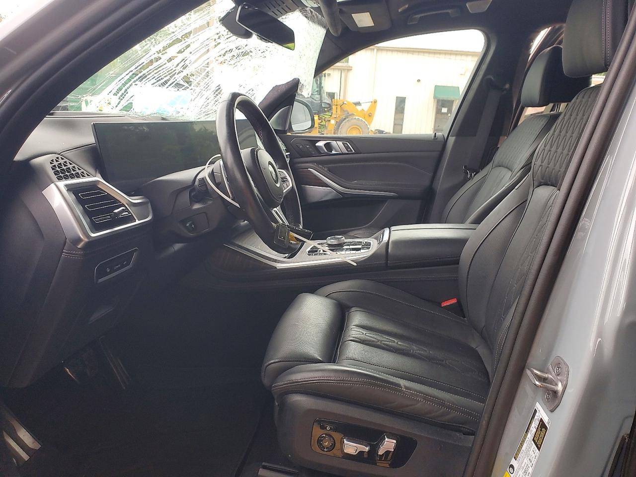2024 Bmw X7 M60i Gray vin: 5UX33EM03R9T73102