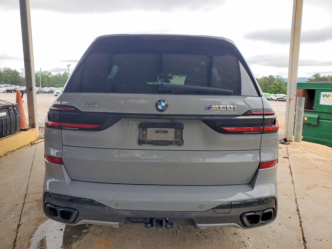 2024 Bmw X7 M60i Gray vin: 5UX33EM03R9T73102