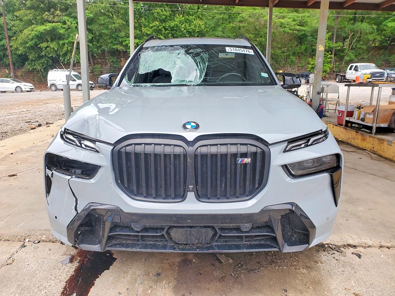 2024 Bmw X7 M60i Gray vin: 5UX33EM03R9T73102