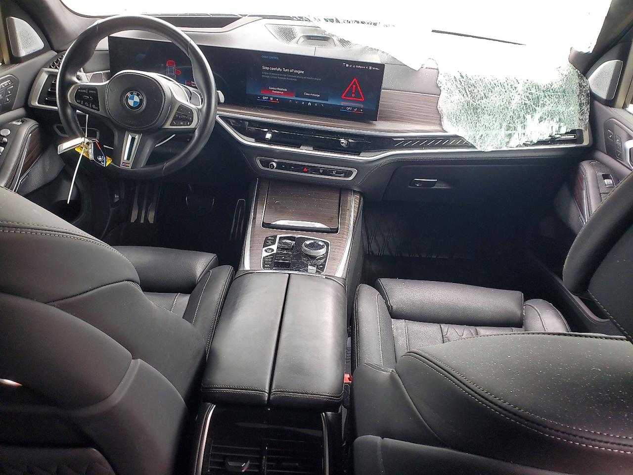 2024 Bmw X7 M60i Gray vin: 5UX33EM03R9T73102
