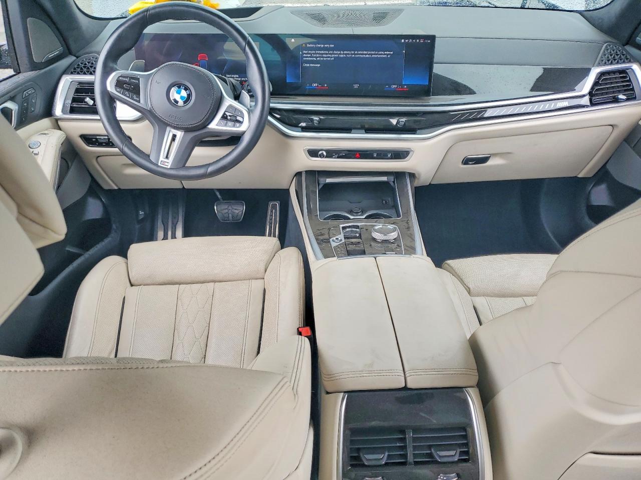 2023 Bmw X7 M60i Gray vin: 5UX33EM09P9N59014
