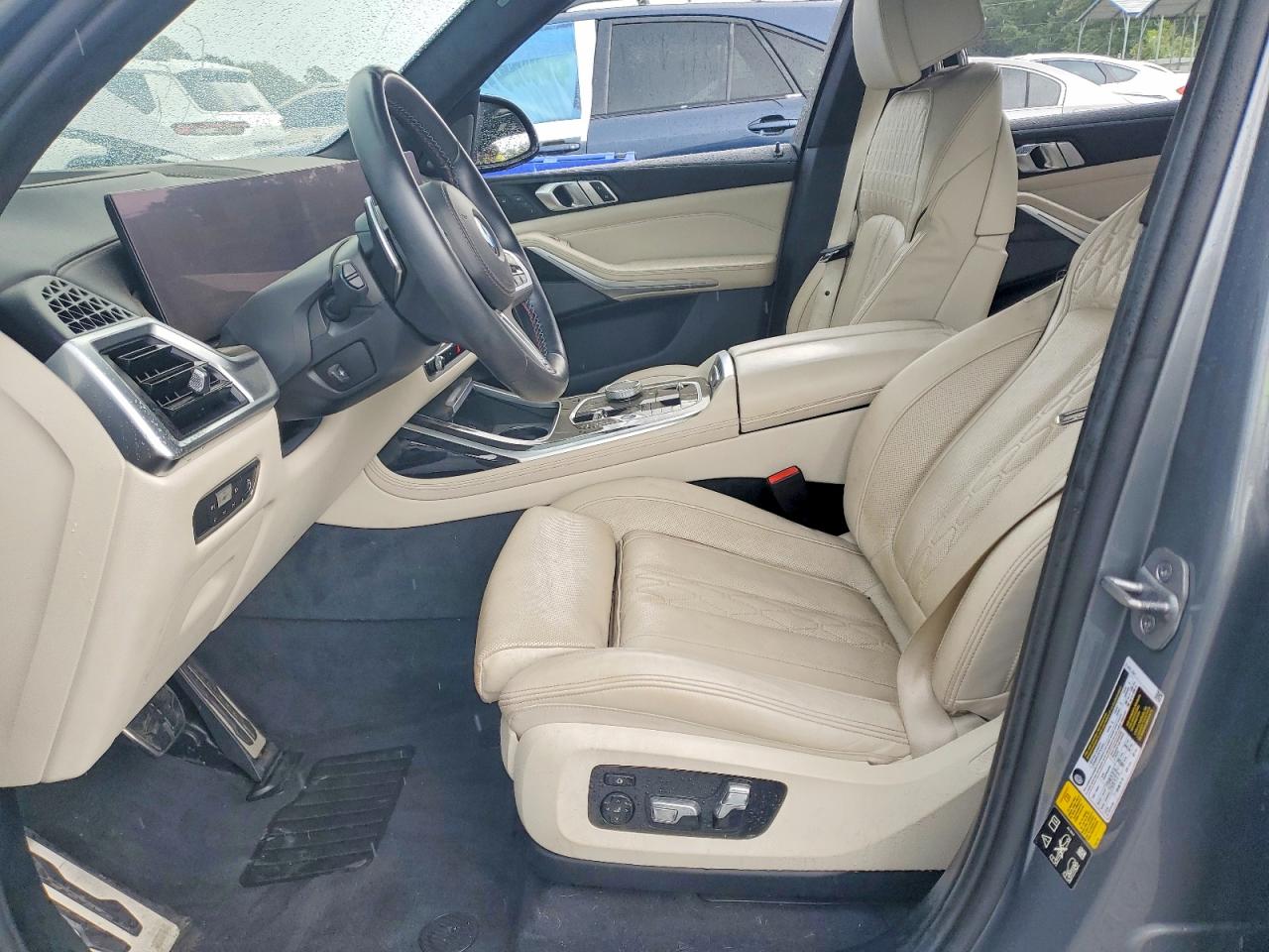 2023 Bmw X7 M60i Gray vin: 5UX33EM09P9N59014
