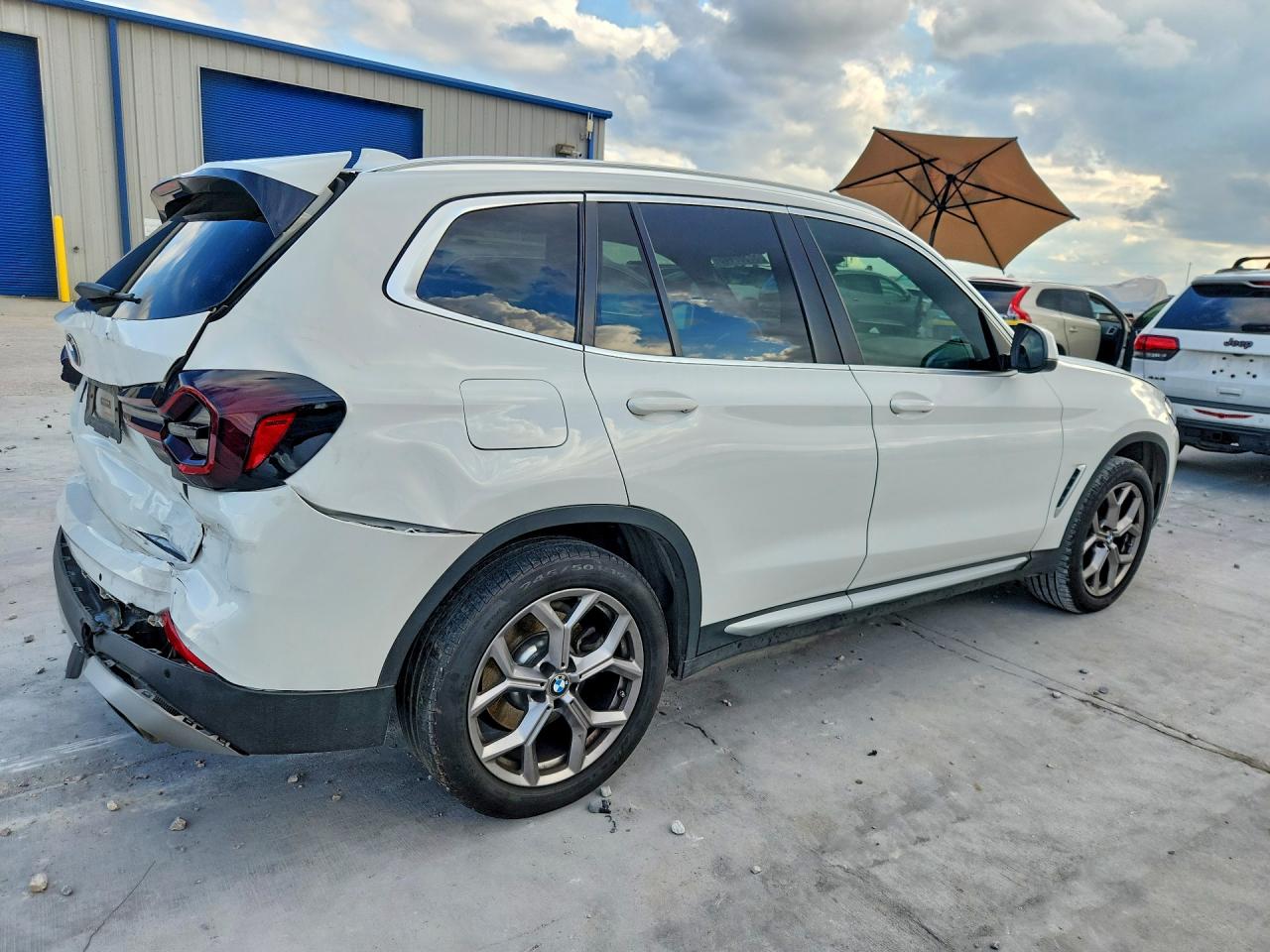 2022 Bmw X3 Sdrive30i White vin: 5UX43DP00N9J81852