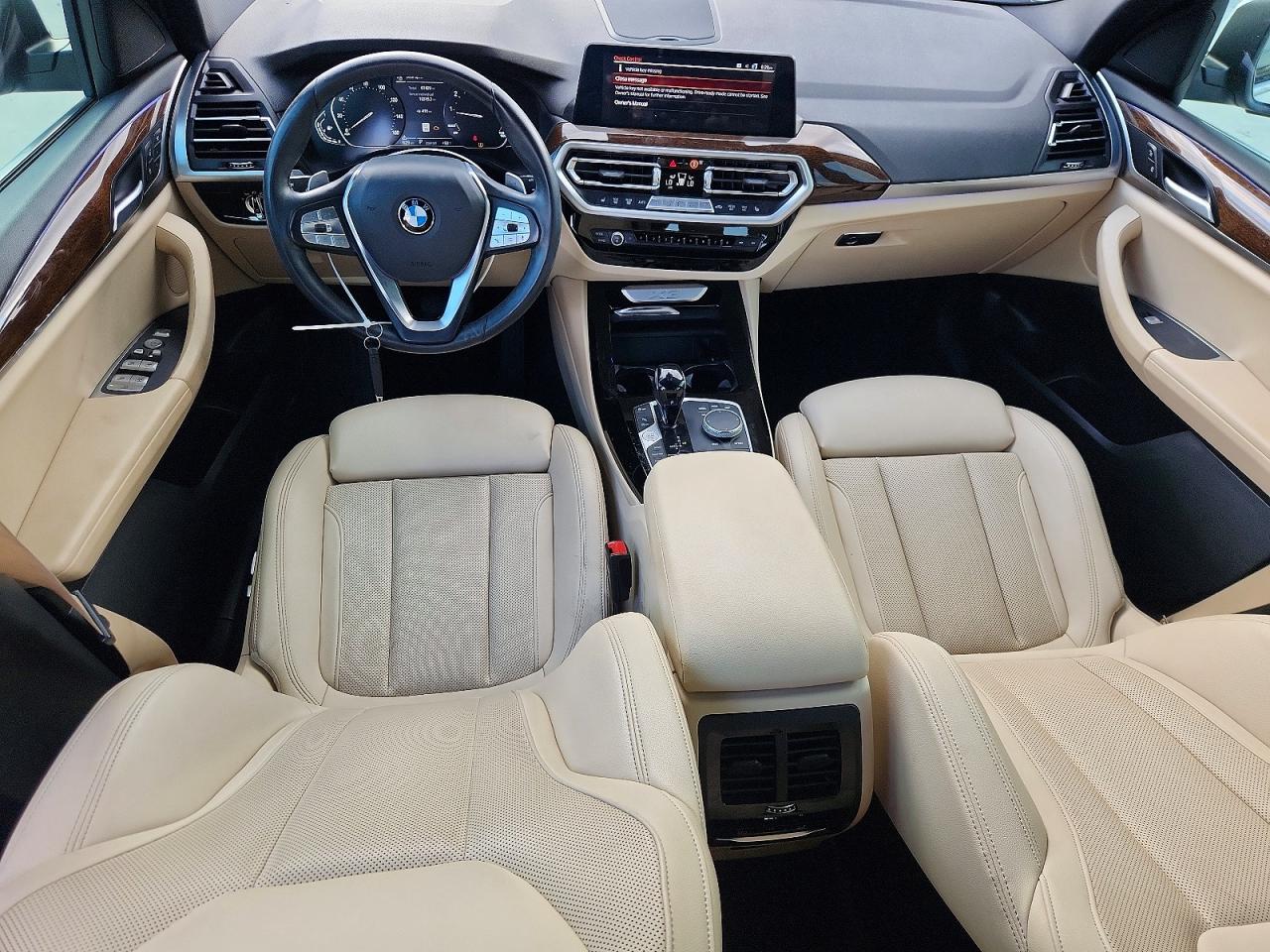 2022 Bmw X3 Sdrive30i White vin: 5UX43DP00N9J81852