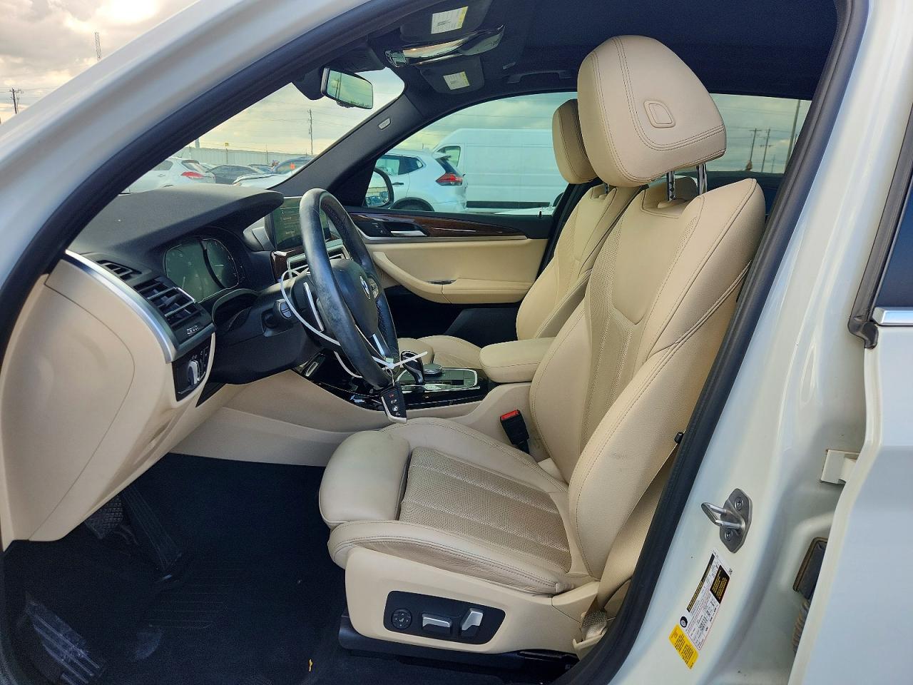 2022 Bmw X3 Sdrive30i White vin: 5UX43DP00N9J81852