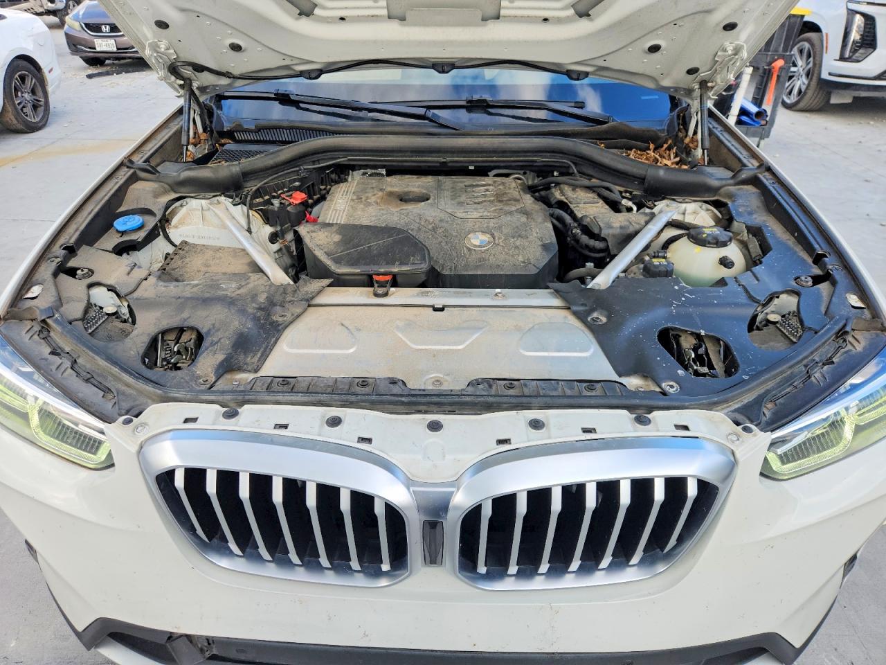 2022 Bmw X3 Sdrive30i White vin: 5UX43DP00N9J81852