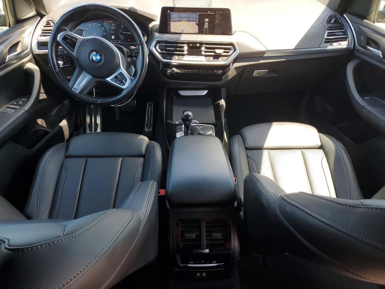 2022 Bmw X3 Sdrive30i Black vin: 5UX43DP00N9K29639