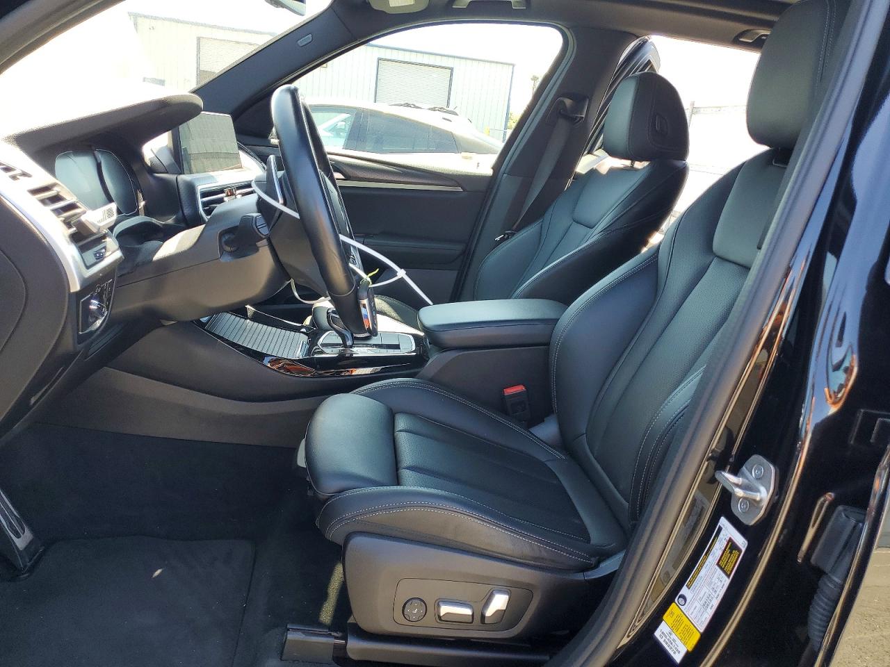 2022 Bmw X3 Sdrive30i Black vin: 5UX43DP00N9K29639