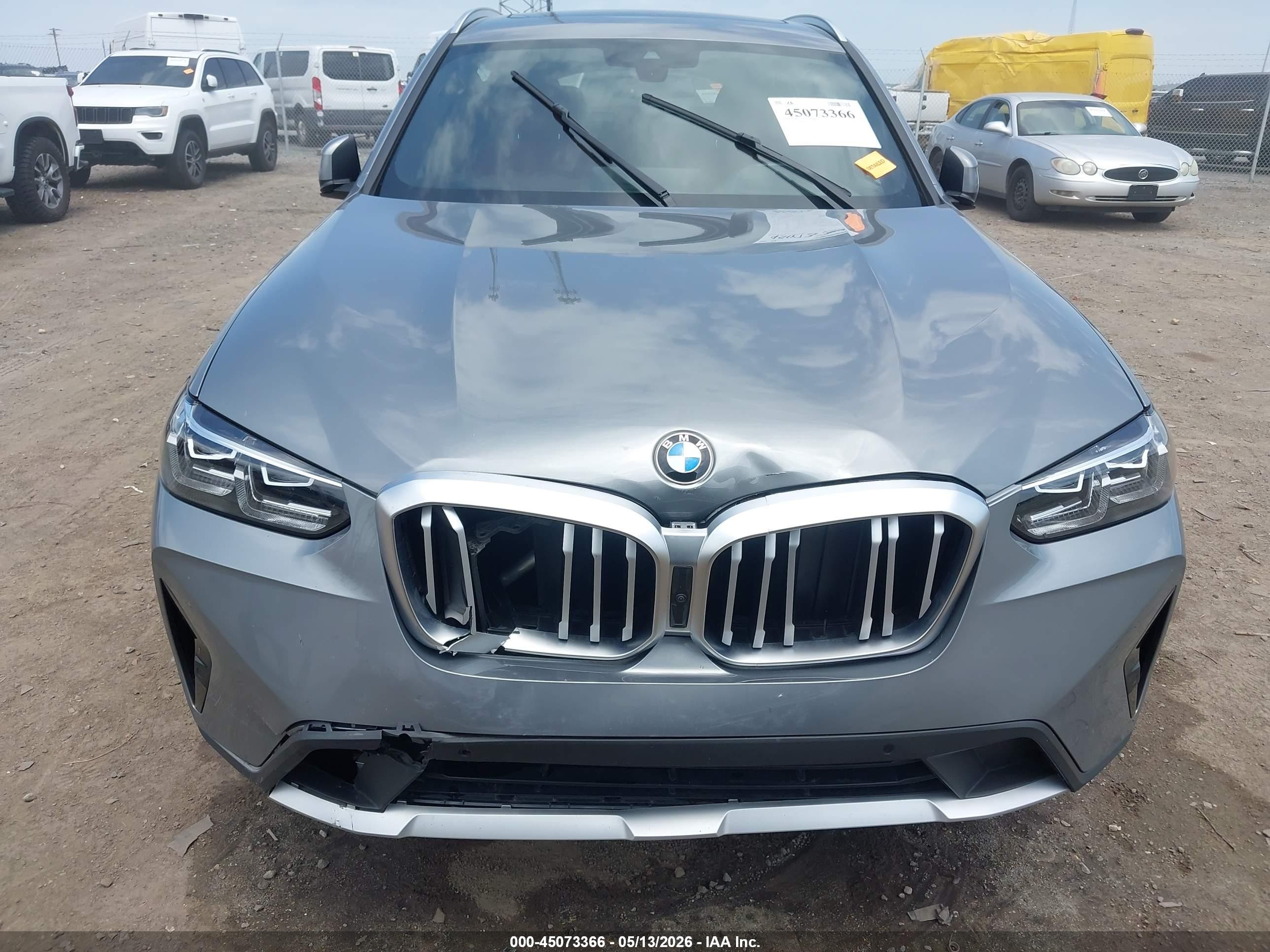 2024 Bmw X3 Sdrive30i Gray vin: 5UX43DP00R9U98519