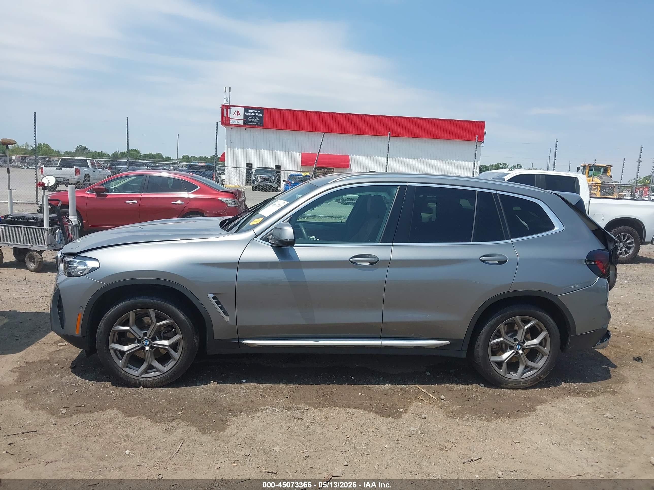 2024 Bmw X3 Sdrive30i Gray vin: 5UX43DP00R9U98519