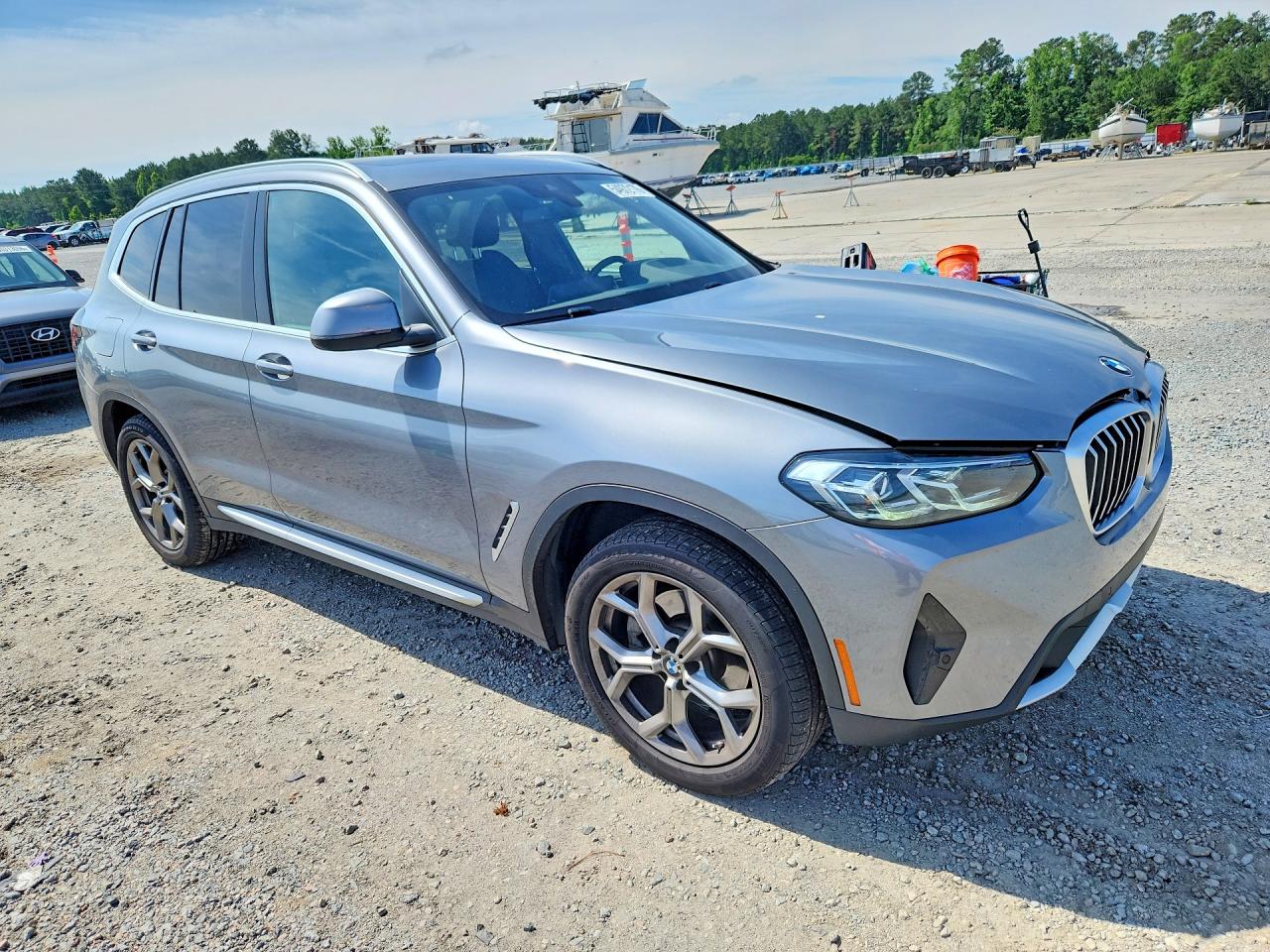 2024 Bmw X3 Sdrive30i Gray vin: 5UX43DP01R9V05803