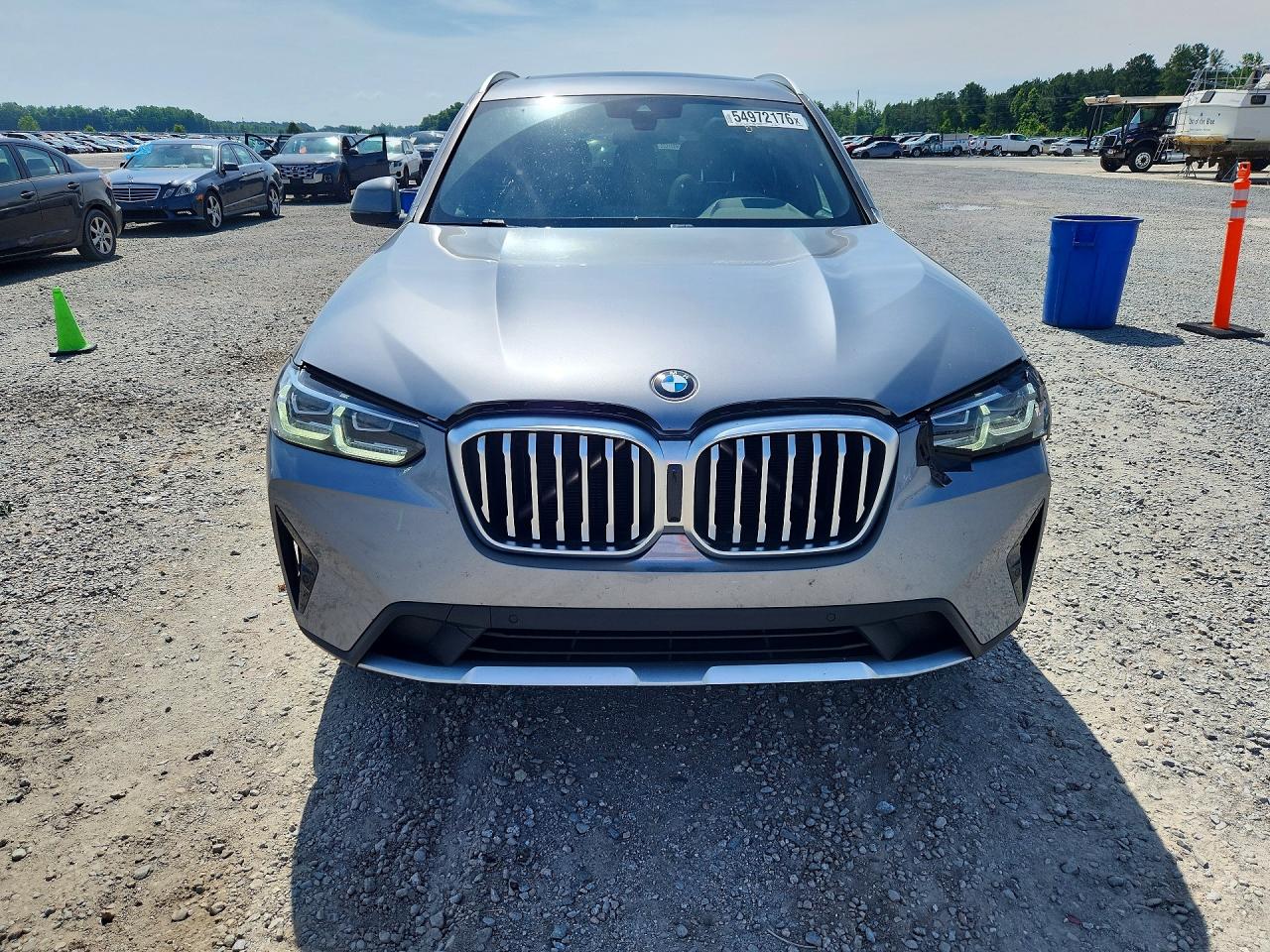 2024 Bmw X3 Sdrive30i Gray vin: 5UX43DP01R9V05803