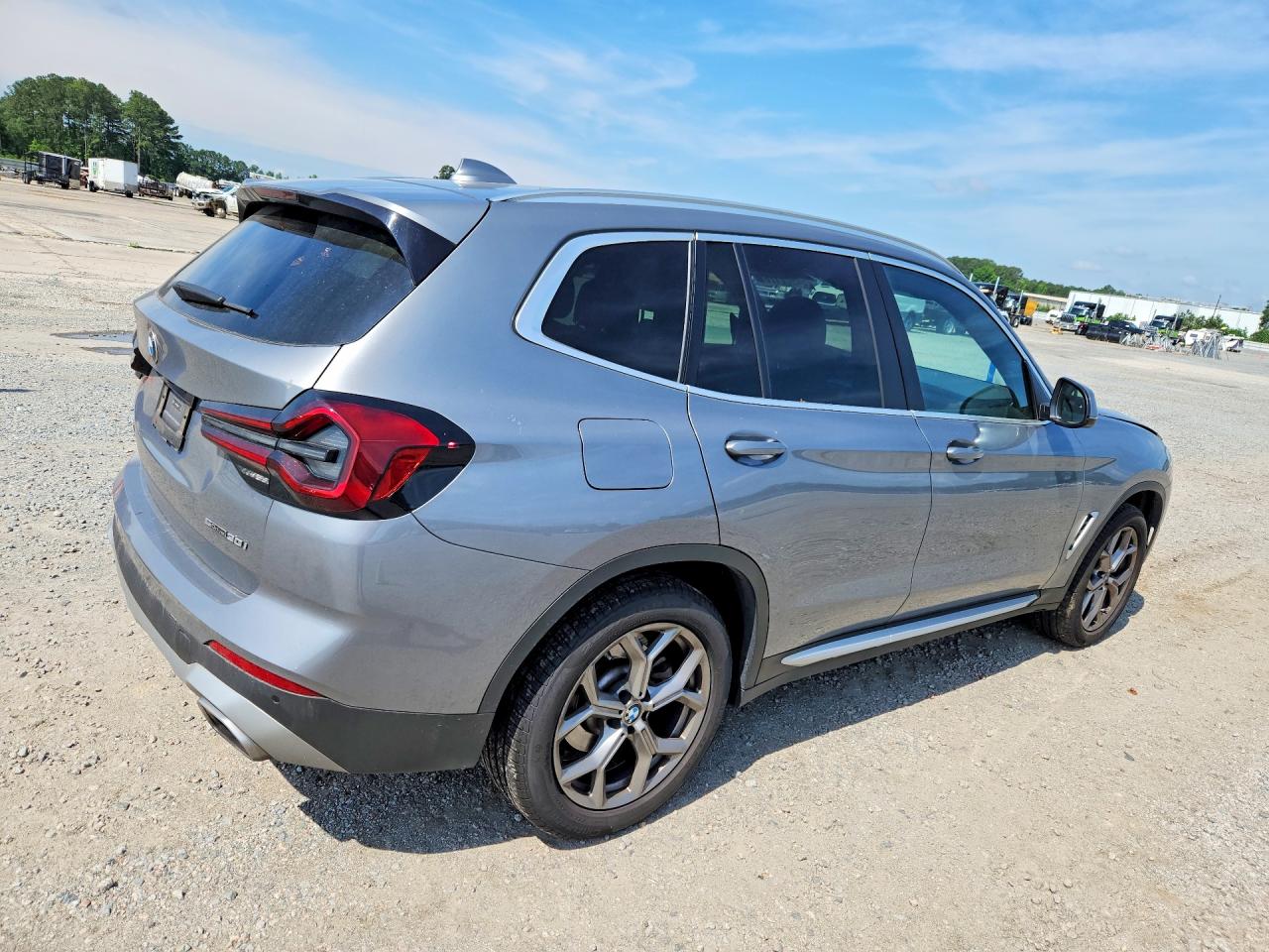 2024 Bmw X3 Sdrive30i Gray vin: 5UX43DP01R9V05803