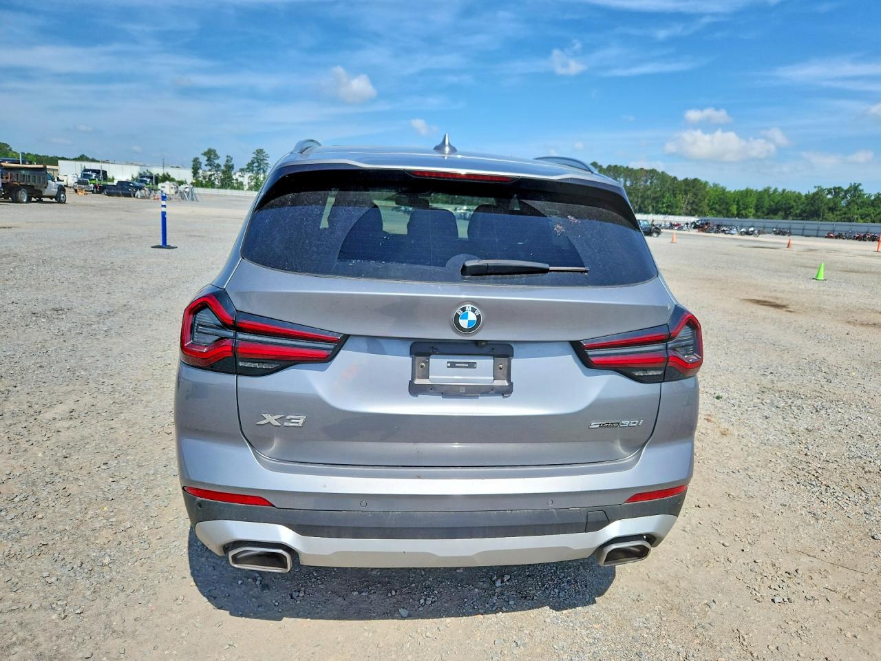 2024 Bmw X3 Sdrive30i Gray vin: 5UX43DP01R9V05803