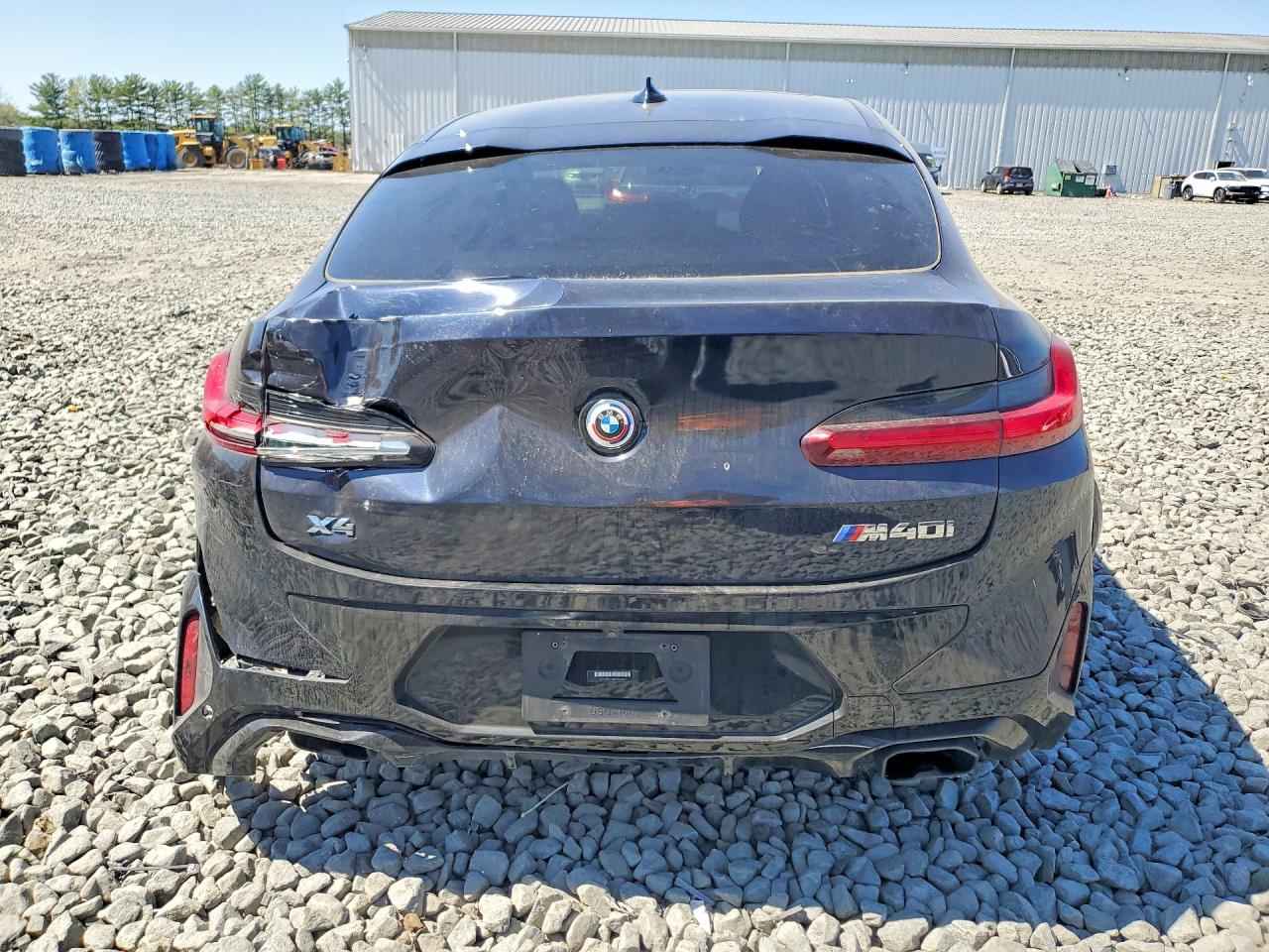 2023 Bmw X4 M40i Blue vin: 5UX43DT03P9P44367