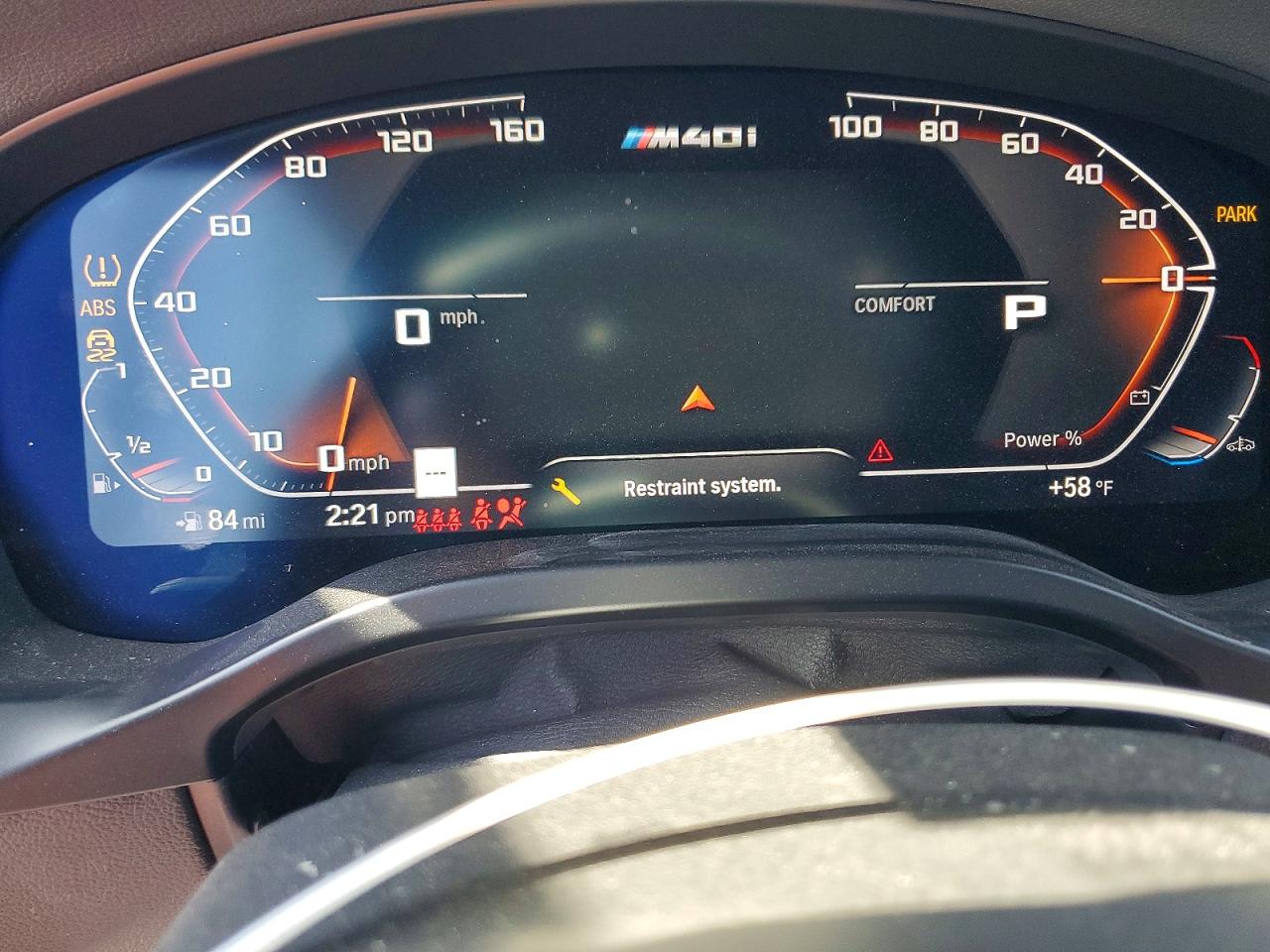2023 Bmw X4 M40i Blue vin: 5UX43DT03P9P44367