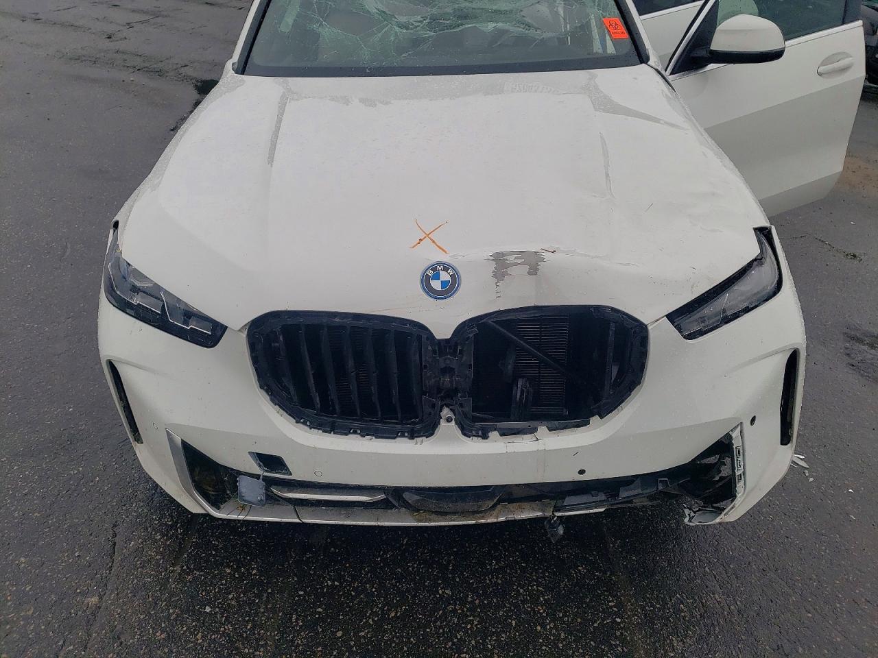 2025 Bmw X5 Xdrive50e White vin: 5UX43EU00S9Z95697