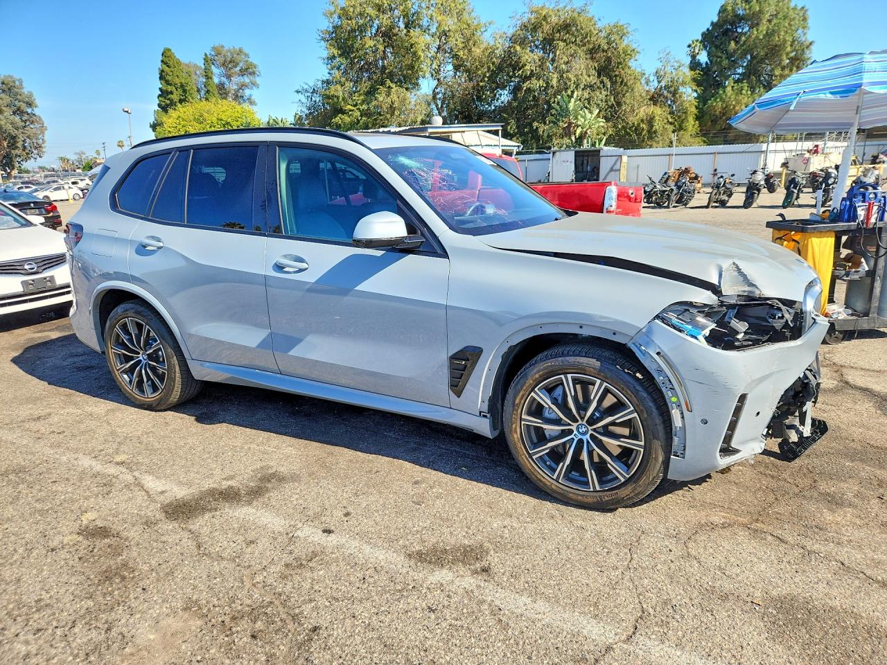 2024 Bmw X5 Xdrive50e Gray vin: 5UX43EU05R9S23870