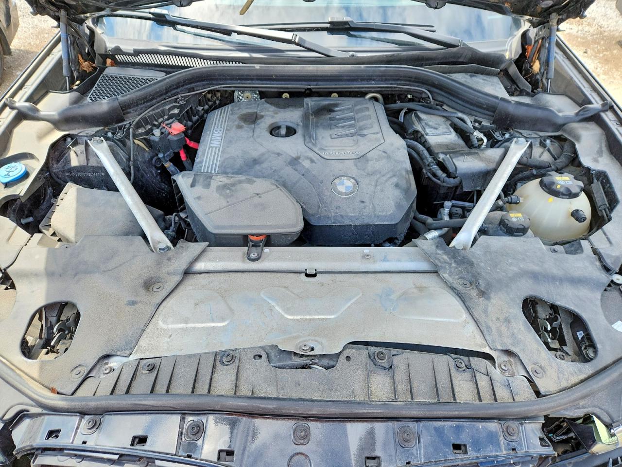 2022 Bmw X3 Xdrive30i Черный vin: 5UX53DP01N9L12274