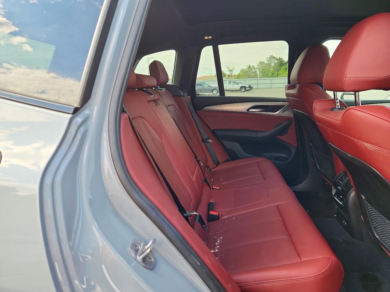 2022 Bmw X3 Xdrive30i Синий vin: 5UX53DP01N9N42459
