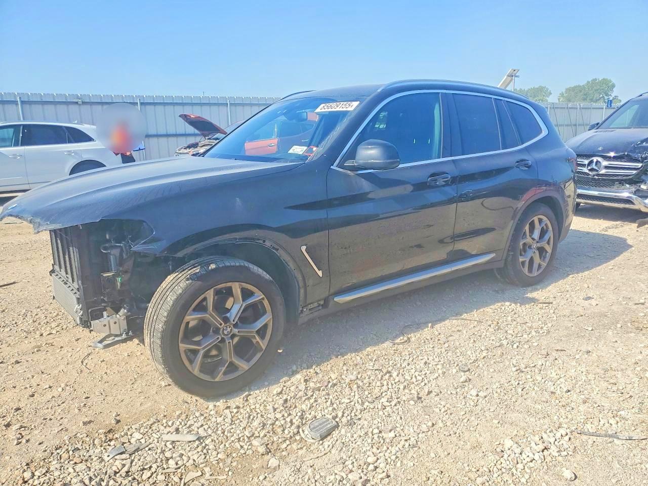 2024 Bmw X3 Xdrive30i Black vin: 5UX53DP01R9U37698