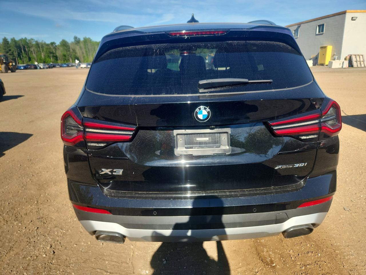 2022 Bmw X3 Xdrive30i Black vin: 5UX53DP02N9L97786