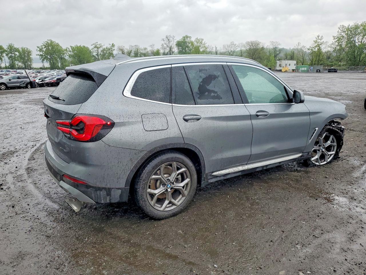 2023 Bmw X3 Xdrive30i Gray vin: 5UX53DP05P9S88354