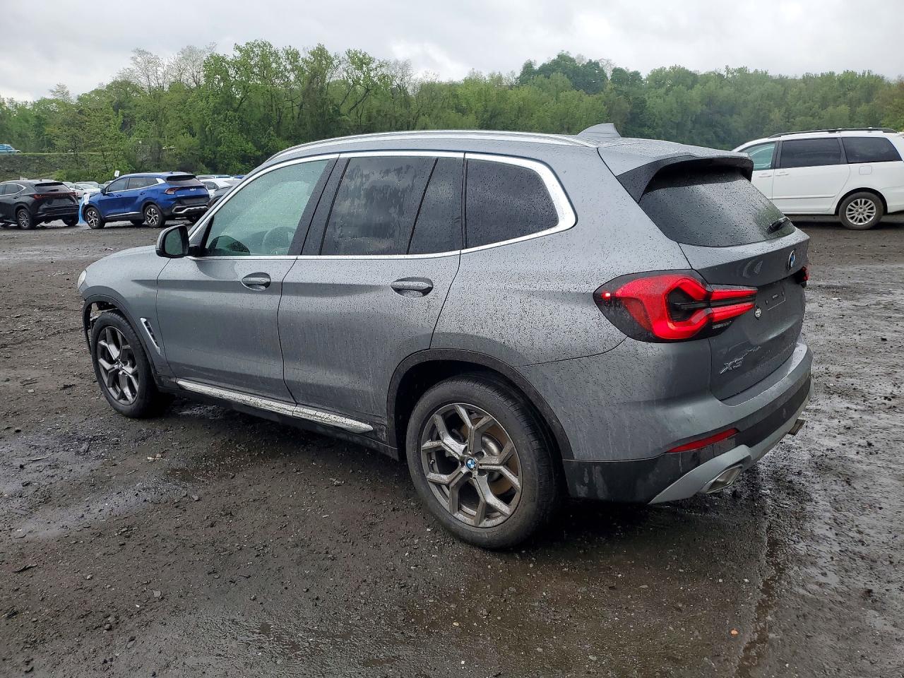 2023 Bmw X3 Xdrive30i Gray vin: 5UX53DP05P9S88354