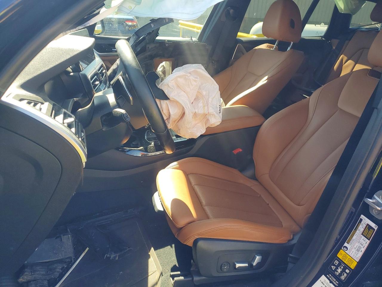 2022 Bmw X3 Xdrive30i Синий vin: 5UX53DP06N9L62331