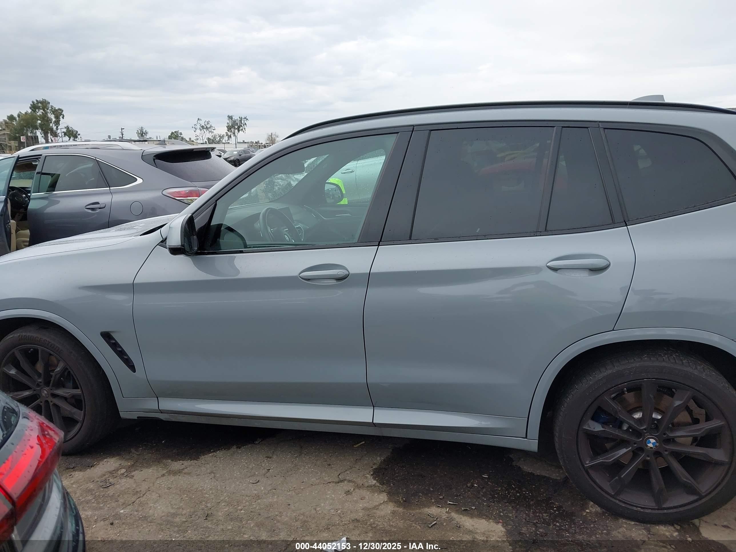 2024 Bmw X3 Xdrive30i Light Blue vin: 5UX53DP06R9U52956