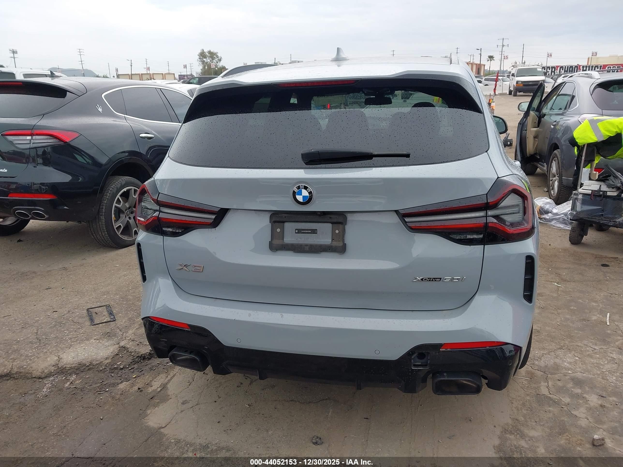 2024 Bmw X3 Xdrive30i Light Blue vin: 5UX53DP06R9U52956